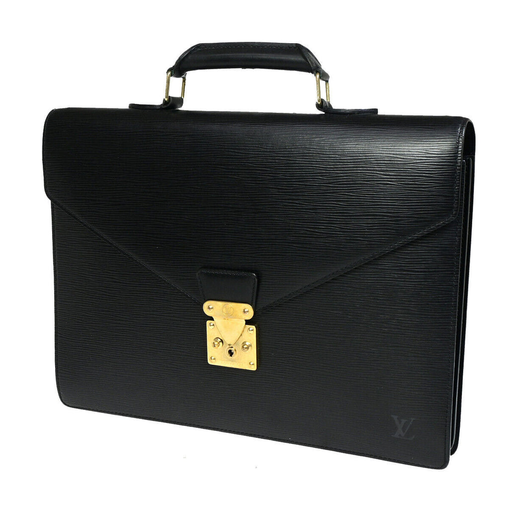Louis Vuitton Serviette Conseiller  Leather Briefcase Bag
