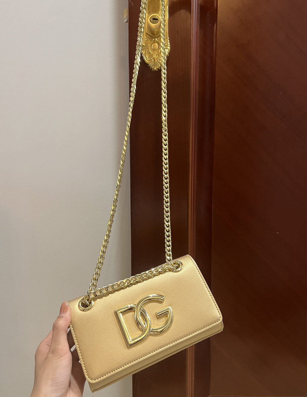GLAMI Polished 3.5 Phone Bag Gold For Women 7.3in/19cm GLAMI