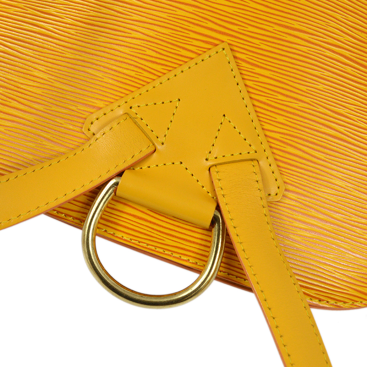 Louis Vuitton 1995 Yellow Epi Gobelins Backpack M52299