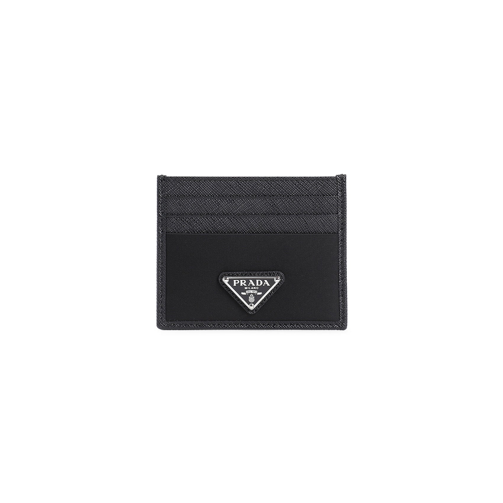 PRADA Mini Cardholder in 100% Recycled Polyamide