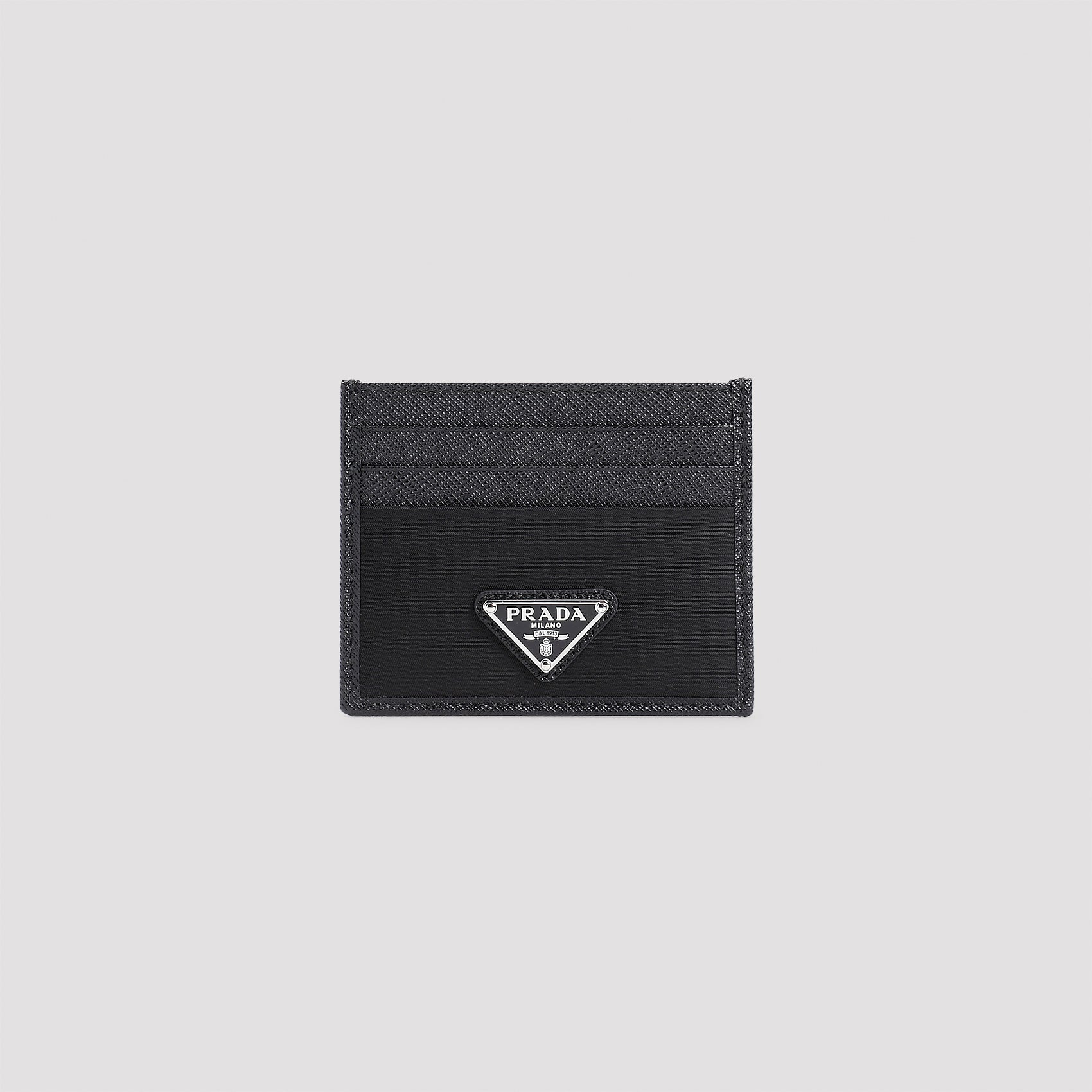 PRADA Mini Cardholder in 100% Recycled Polyamide