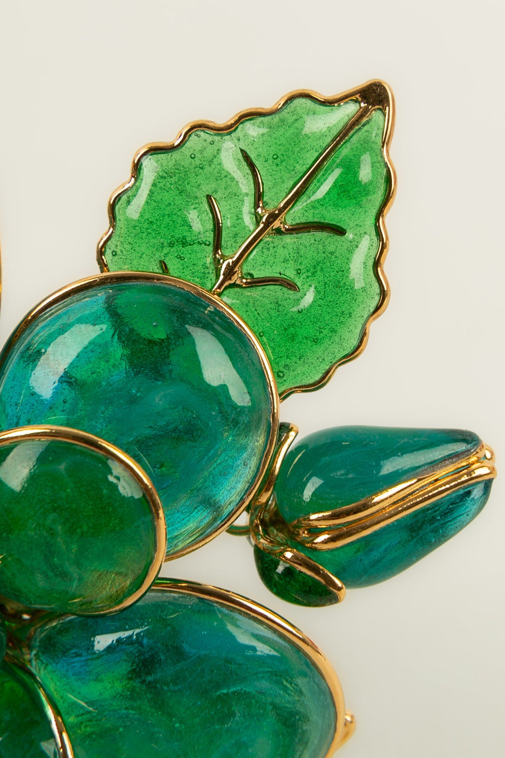 Broche / pendentif fleur Augustine