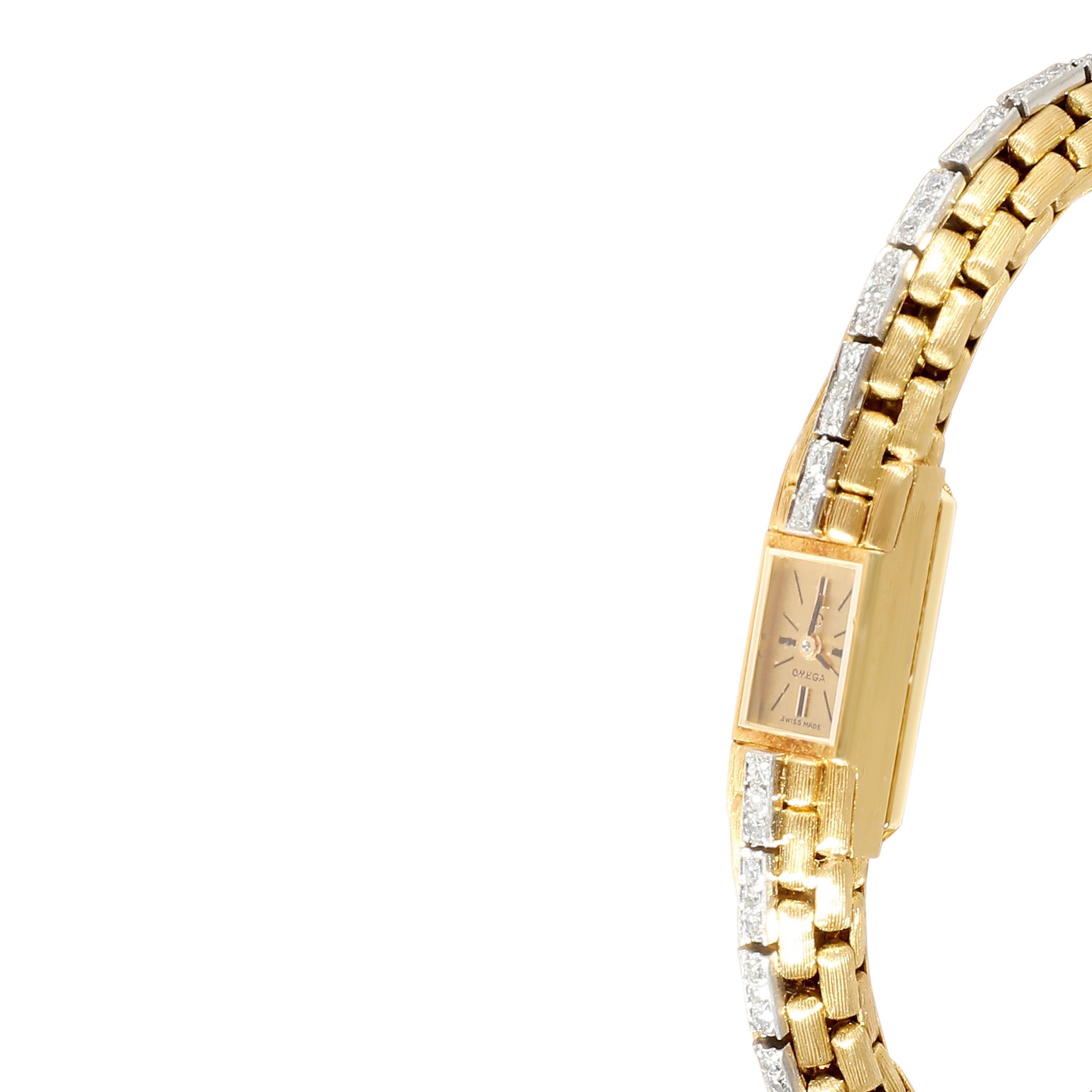 OMEGA Ladies Vintage Dress Watch in 18K Yellow Gold