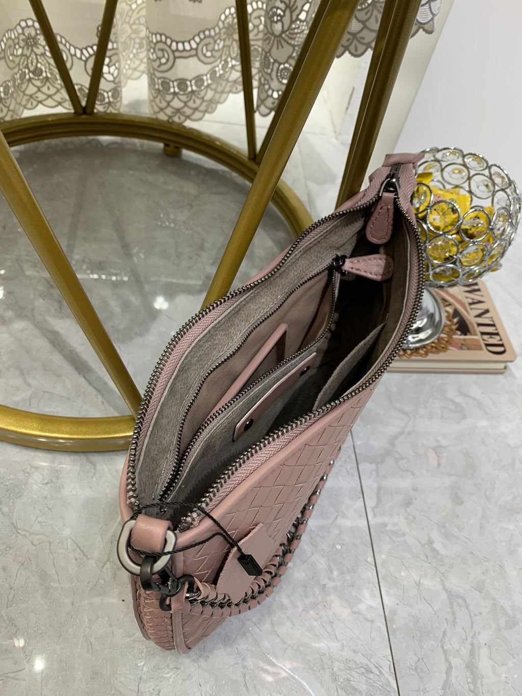 GLAMI Crossbody Bag Pink, For Women, Bags 9.4in/24cm