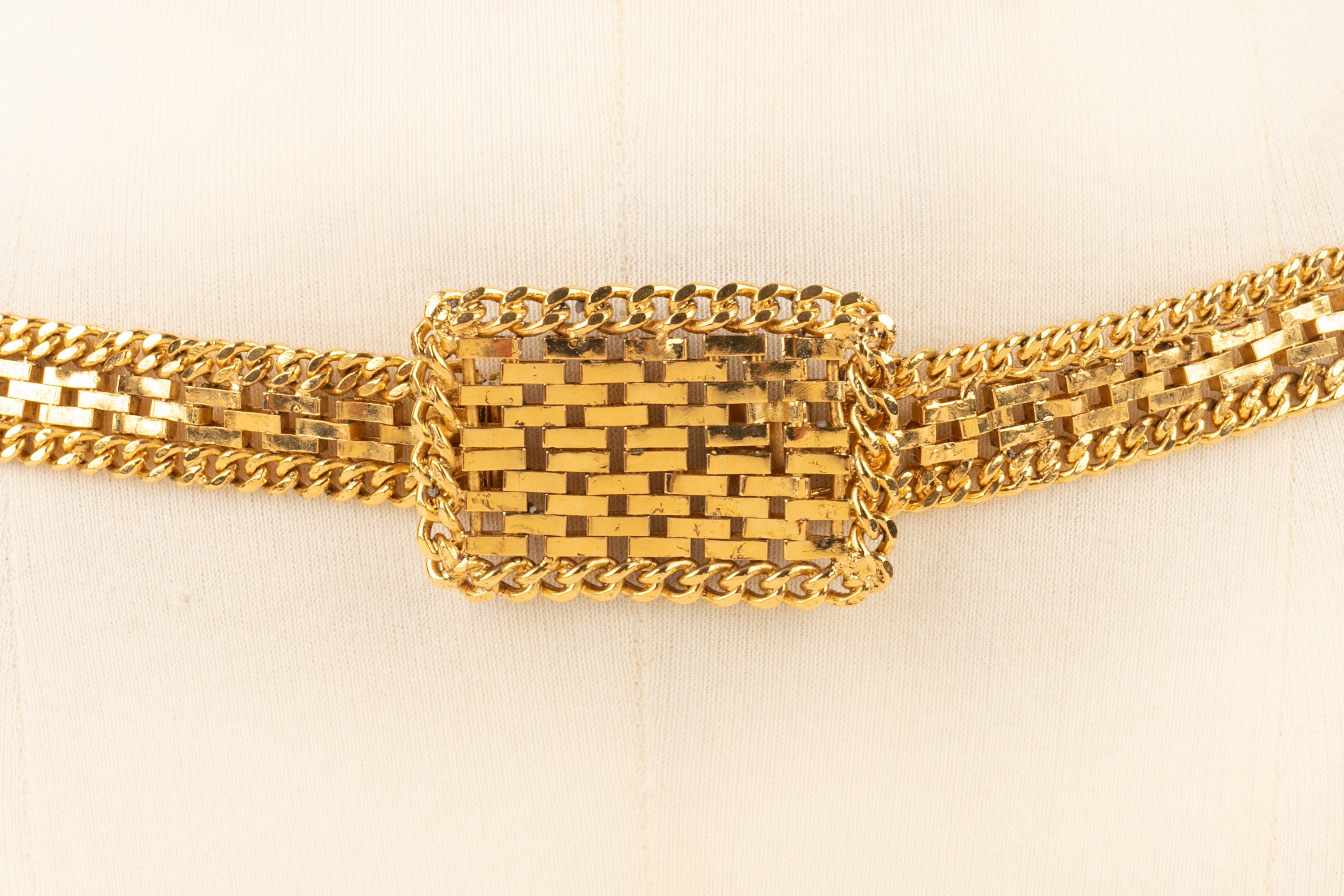 Ceinture Chanel Haute Couture époque Coco