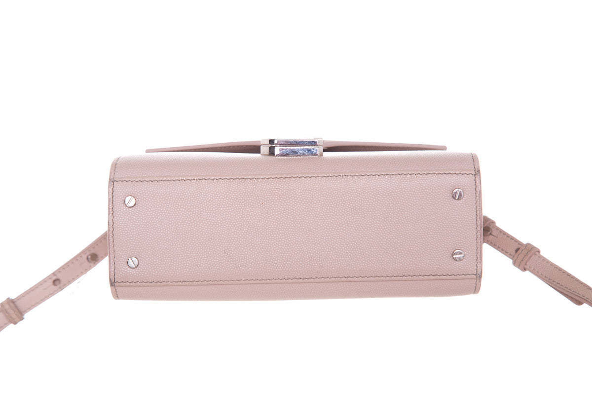 YSL Beige Cassandra Shoulder Bag
