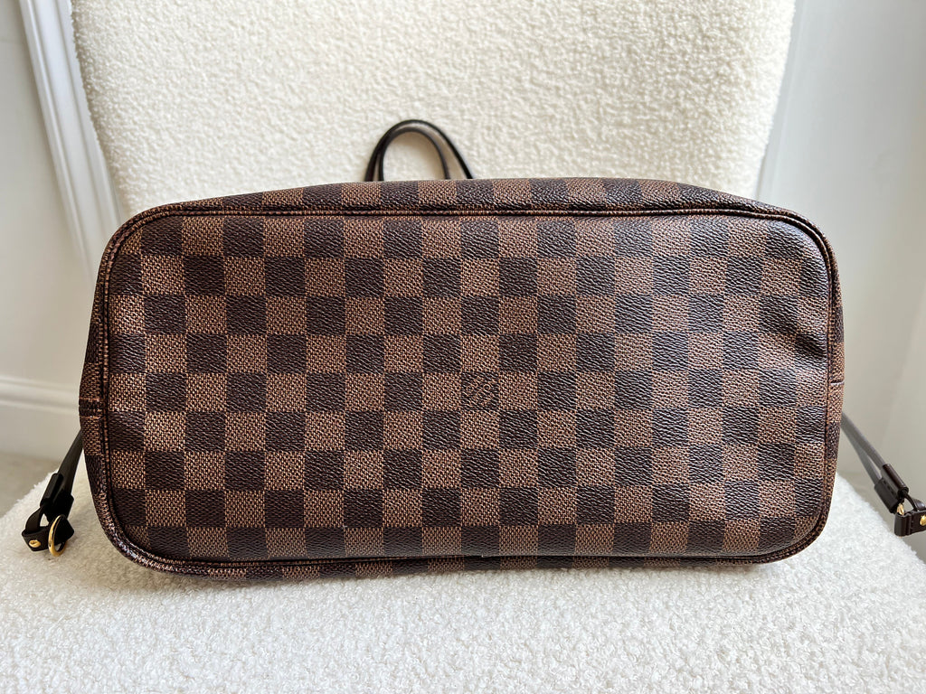 Louis Vuitton Neverfull MM Damier Ebene Rose Ballerine (RRP £1410)
