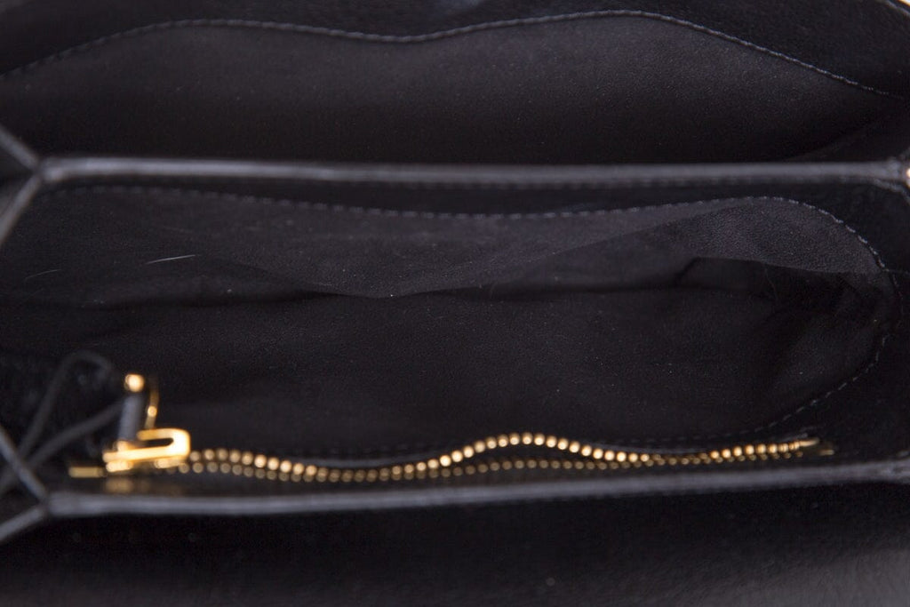 Tom Ford Natalia Black & Gold Handbag