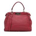 Fendi Selleria Peekaboo Medium Red