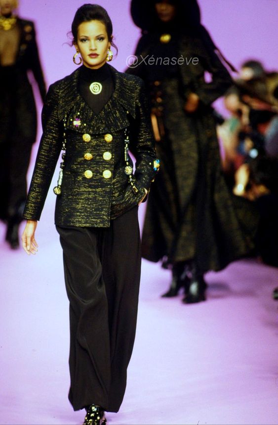 Veste Christian Lacroix Hiver 1993