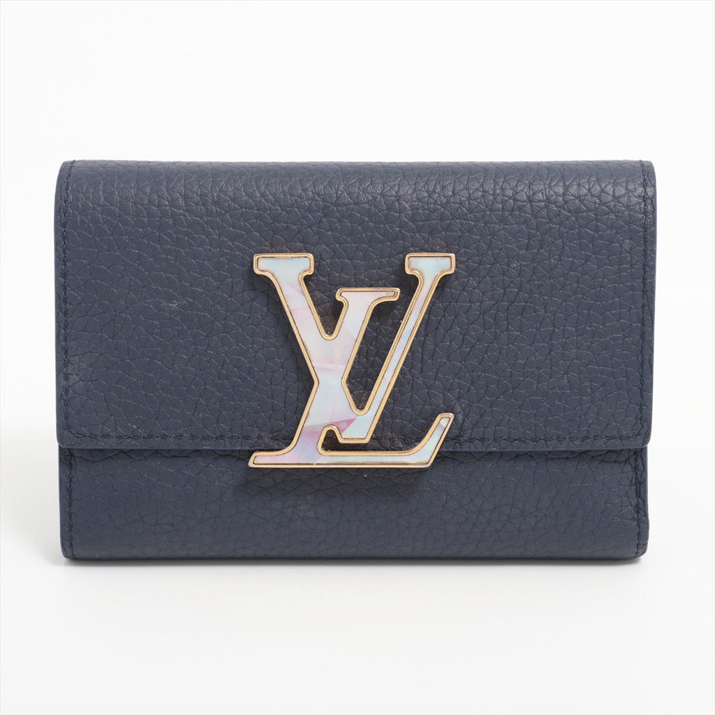 Louis Vuitton  Portefolio Capsule Compact   Compact Wallet M81674 Midnight Blue