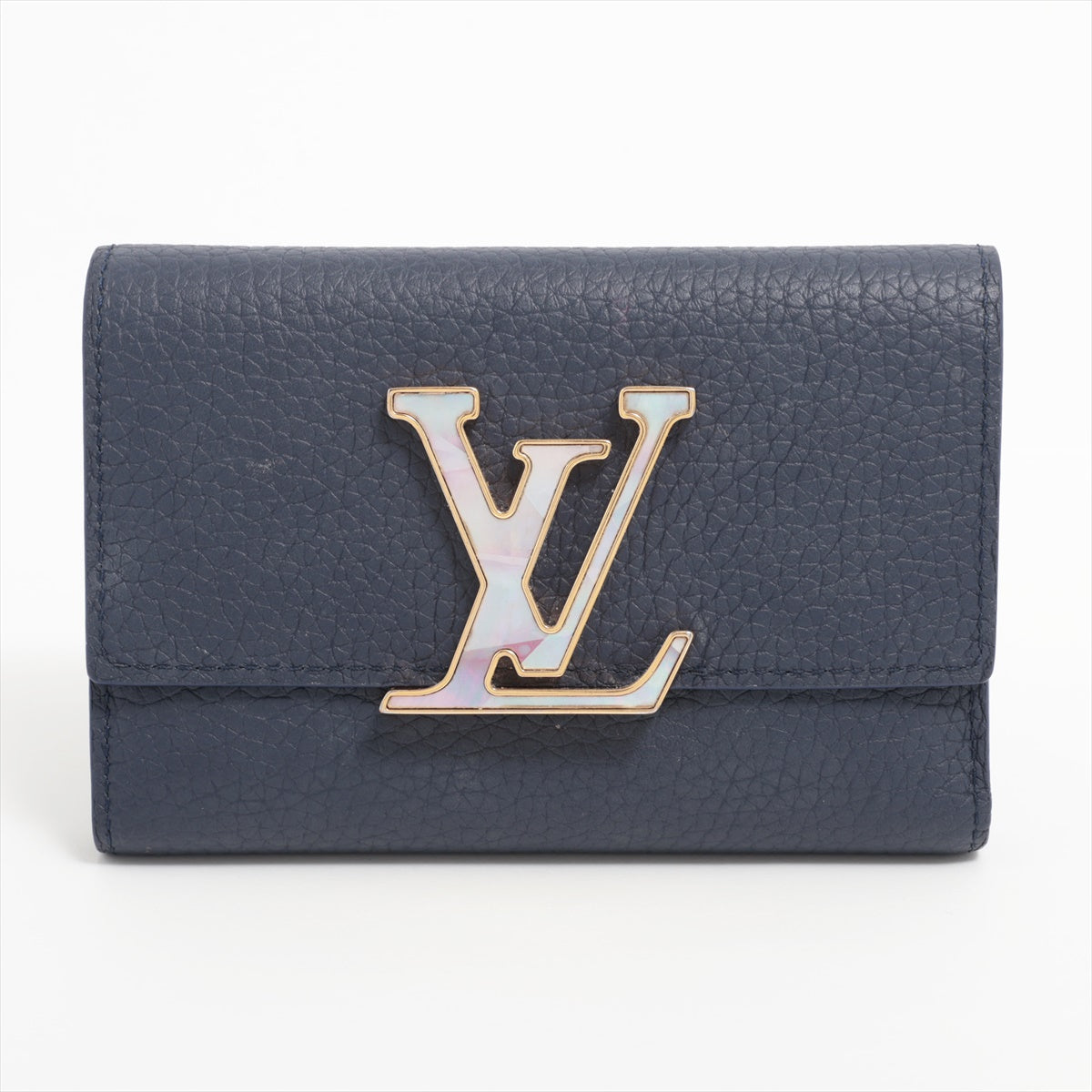 Louis Vuitton  Portefolio Capsule Compact   Compact Wallet M81674 Midnight Blue