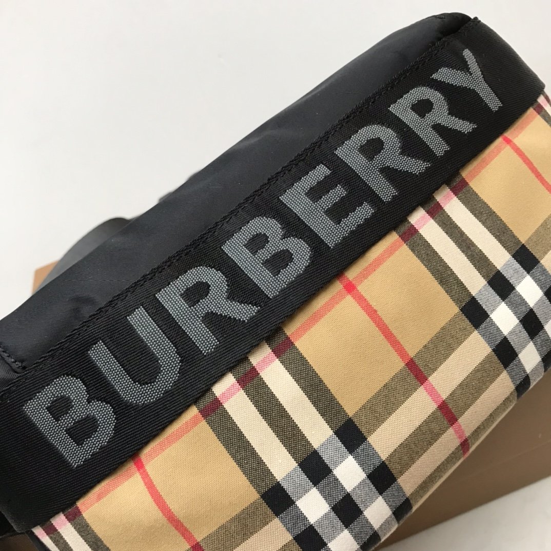 GLAMI Vintage Check Nylon Sonny Bum Bag For Men, Bags 12.2in/31cm 80265571