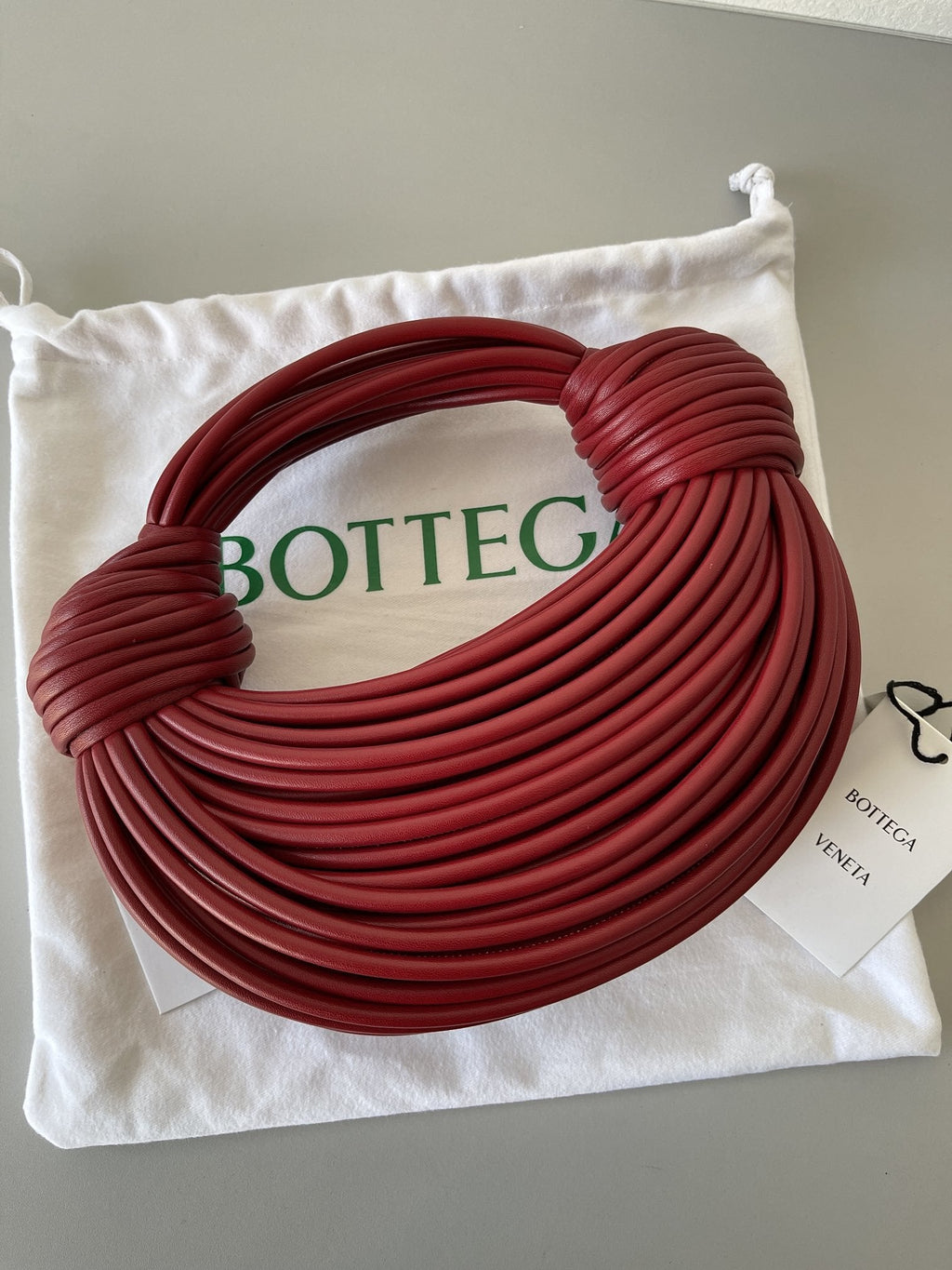 GLAMI Double Knot Red, For Women, Bags 9.8in/25cm