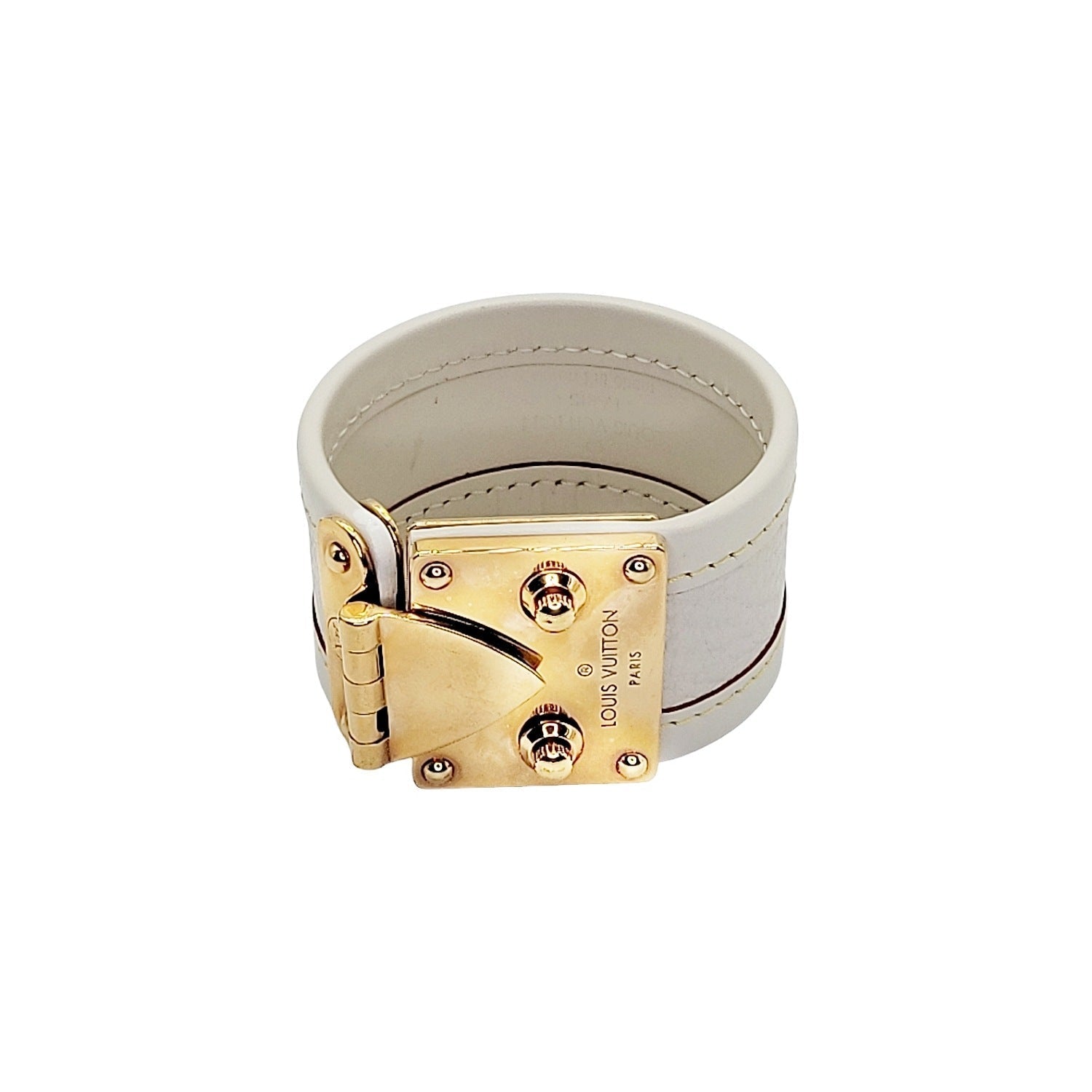 Louis Vuitton Suhali Serrure Wrap Bracelet