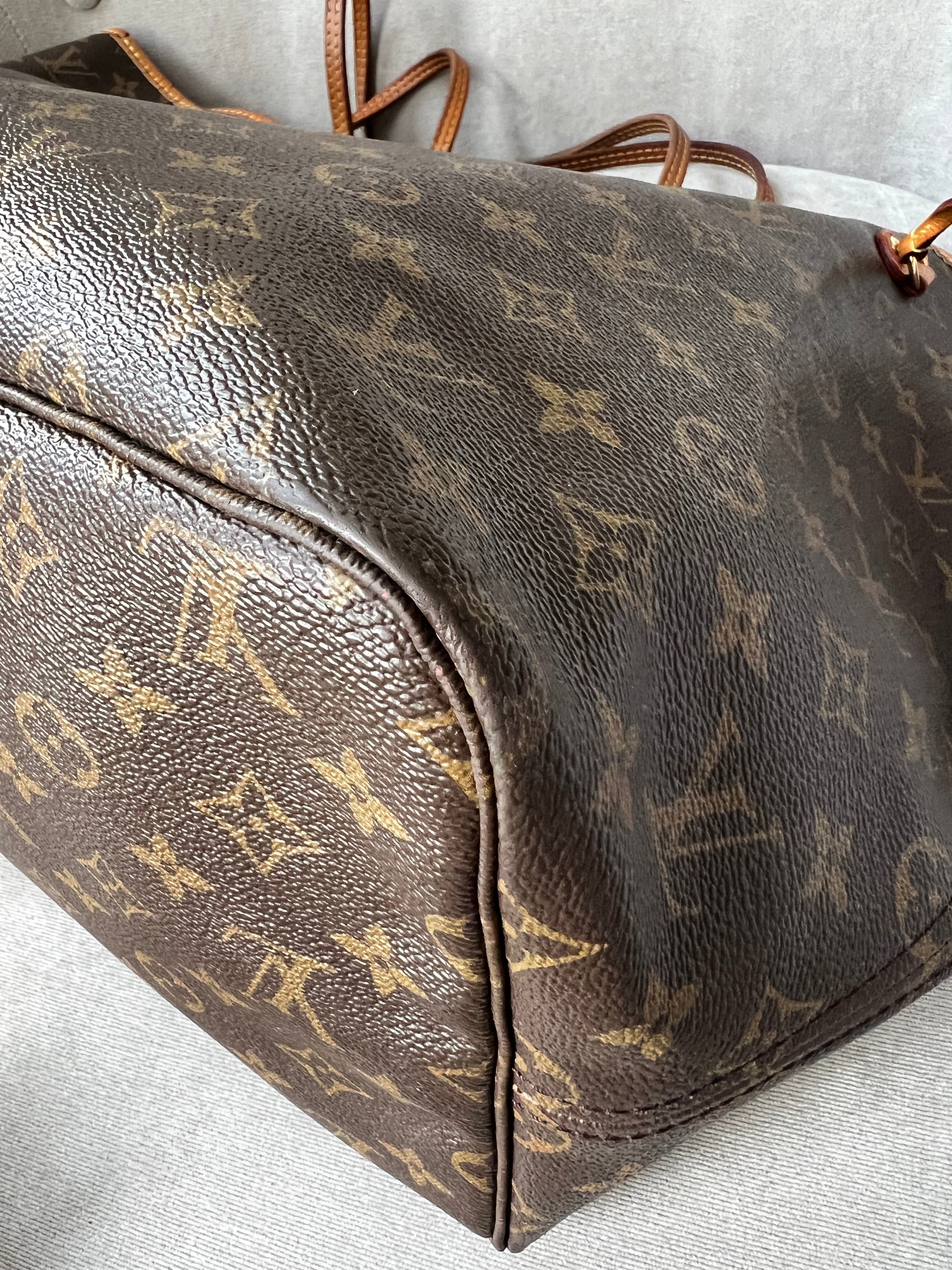Louis Vuitton Neverfull GM Monogram Pivoine Interior (RRP £1,460)