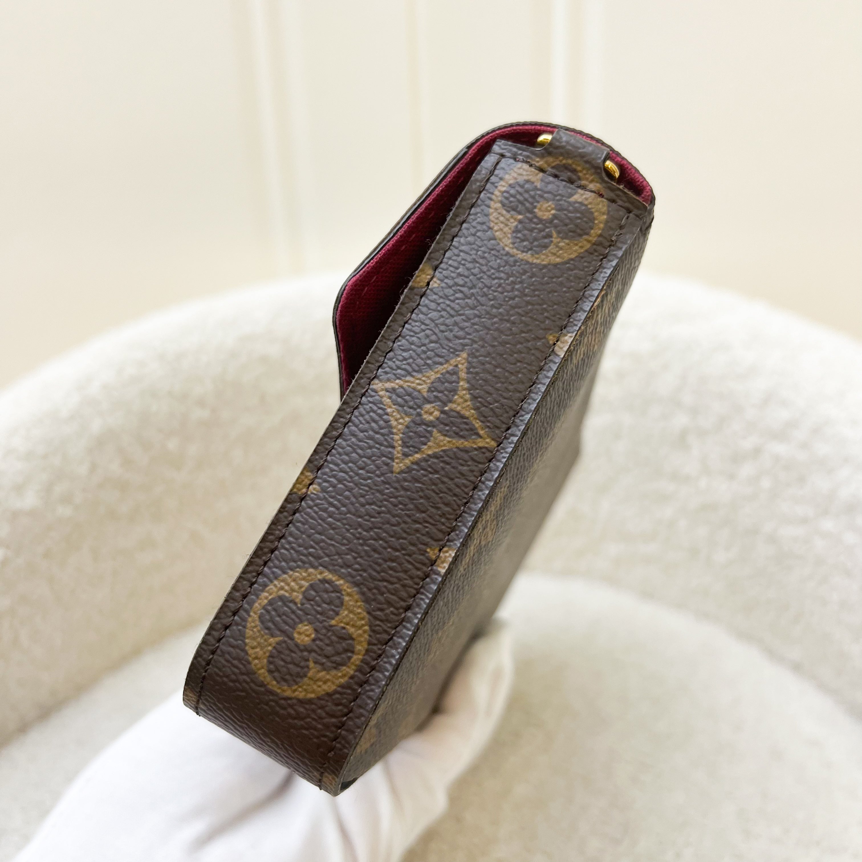 LV Felicie Pochette in Monogram Canvas and GHW