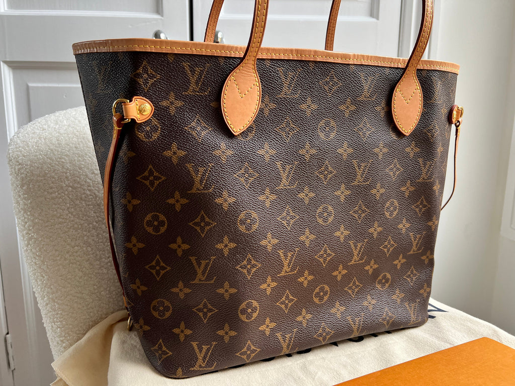 Louis Vuitton Neverfull MM Monogram Red (RRP £1,410)