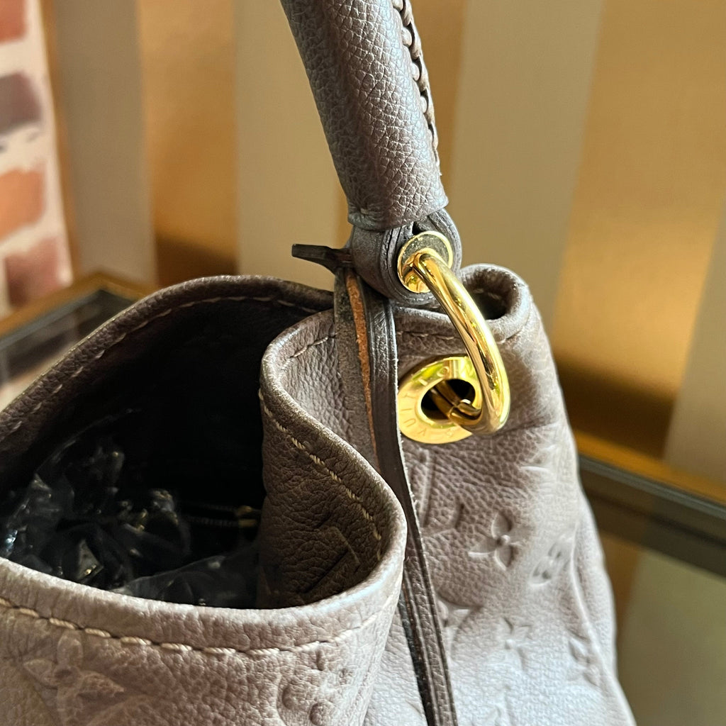 LOUIS VUITTON Artsy MM Monogram Empreinte Hobo Bag TS4021