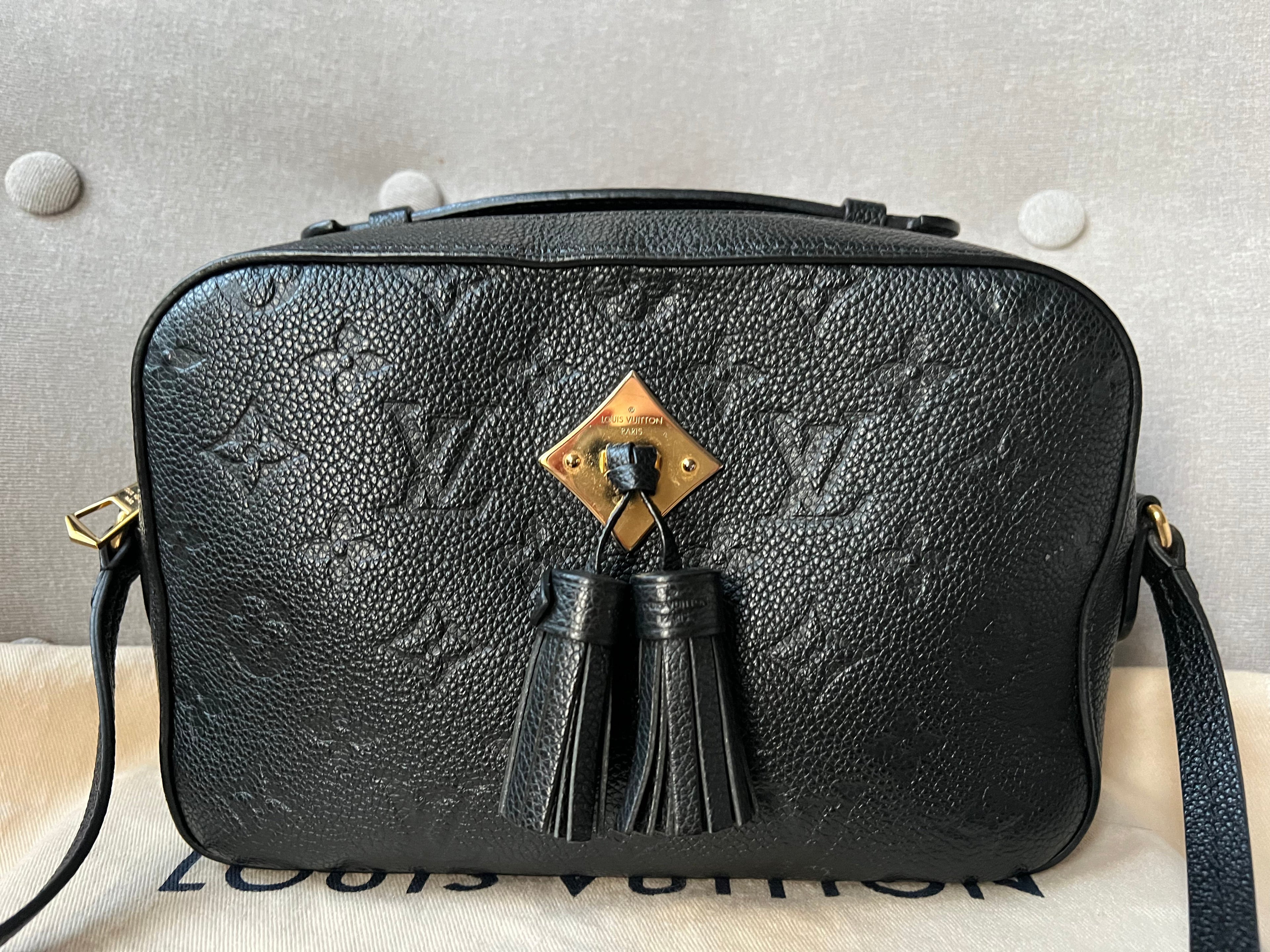 Louis Vuitton Saintonge Black Empreinte (RRP £1520)