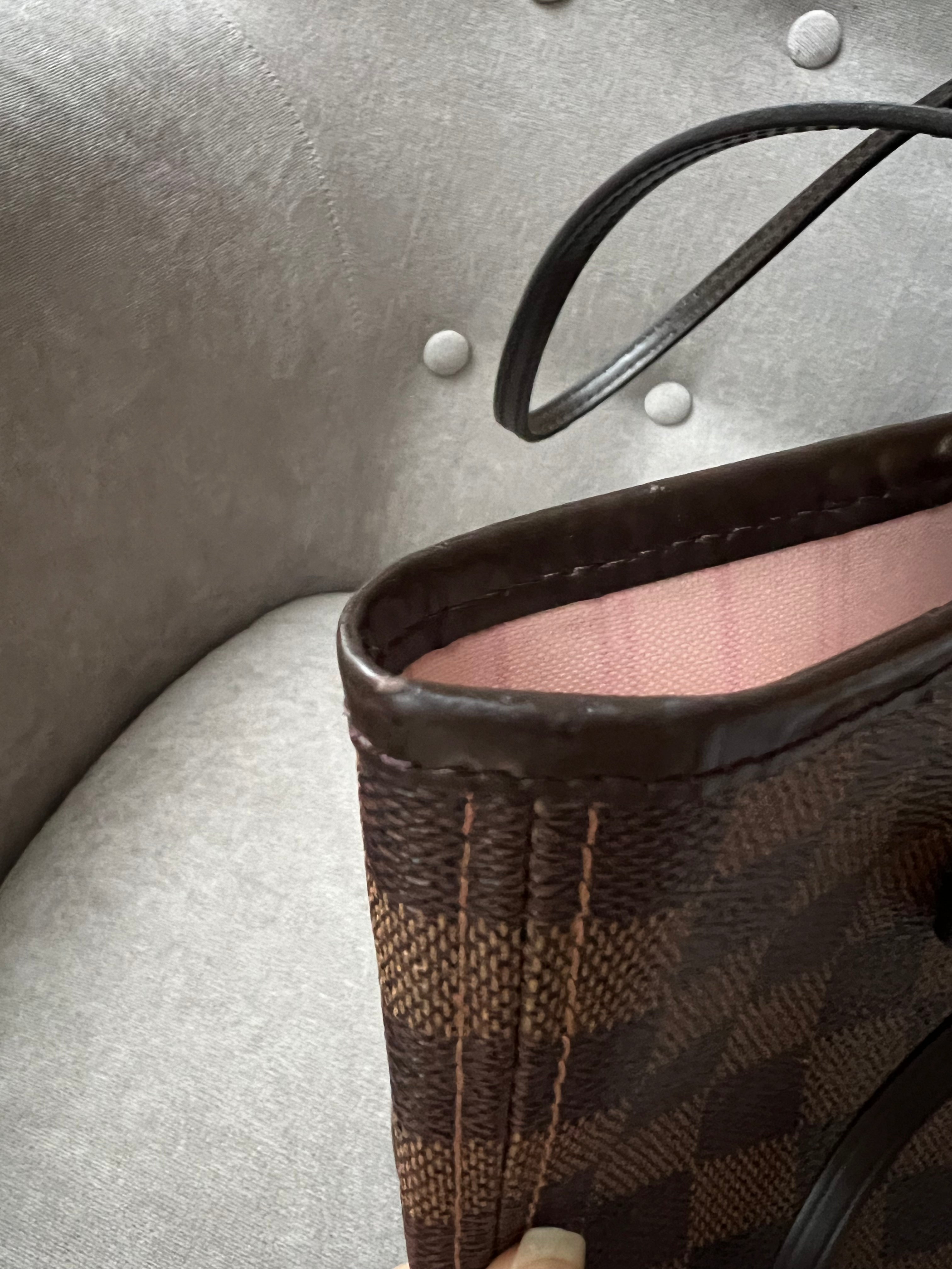 Louis Vuitton Neverfull MM Damier Ebene Cherry Interior (RRP £1,410)