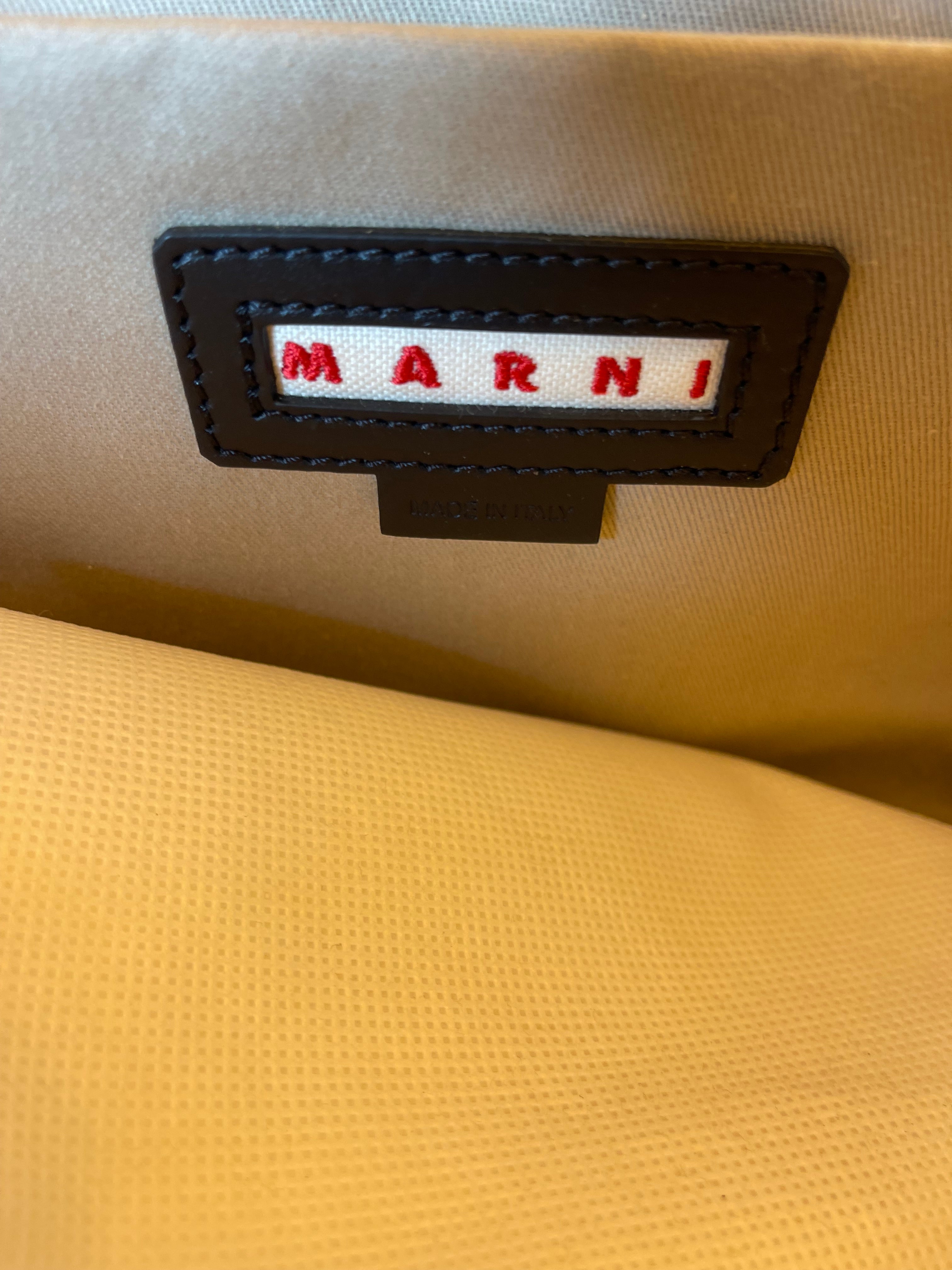 MARNI Striped Shopper