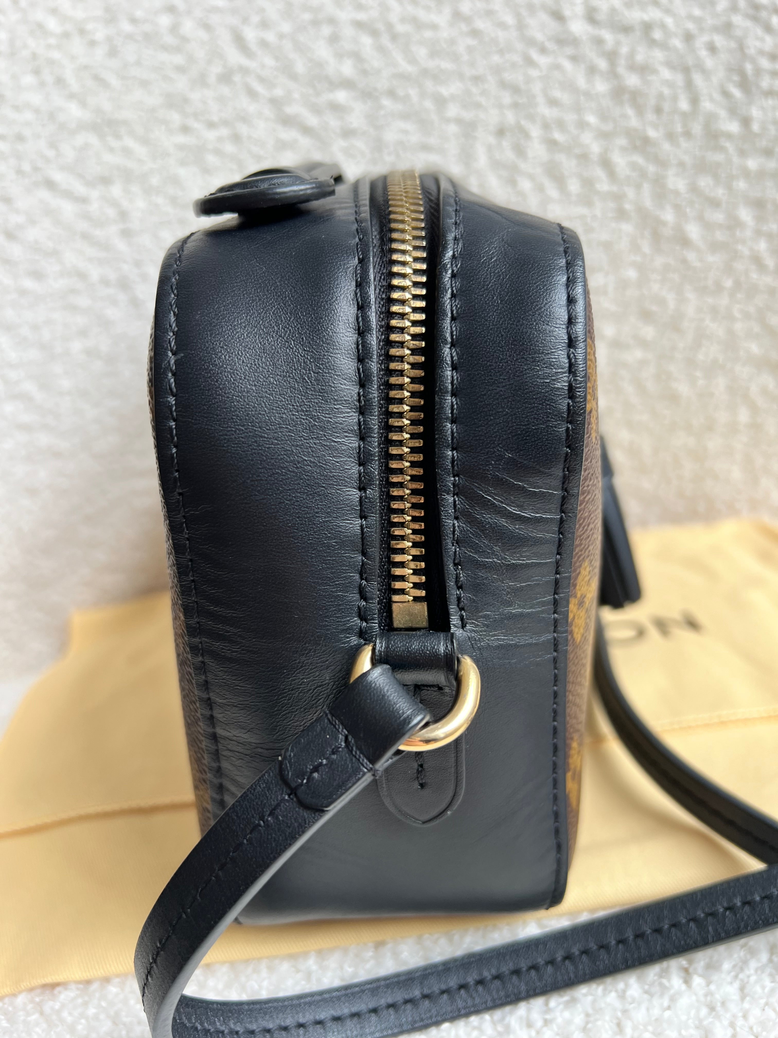 Louis Vuitton Saintonge Black and Monogram