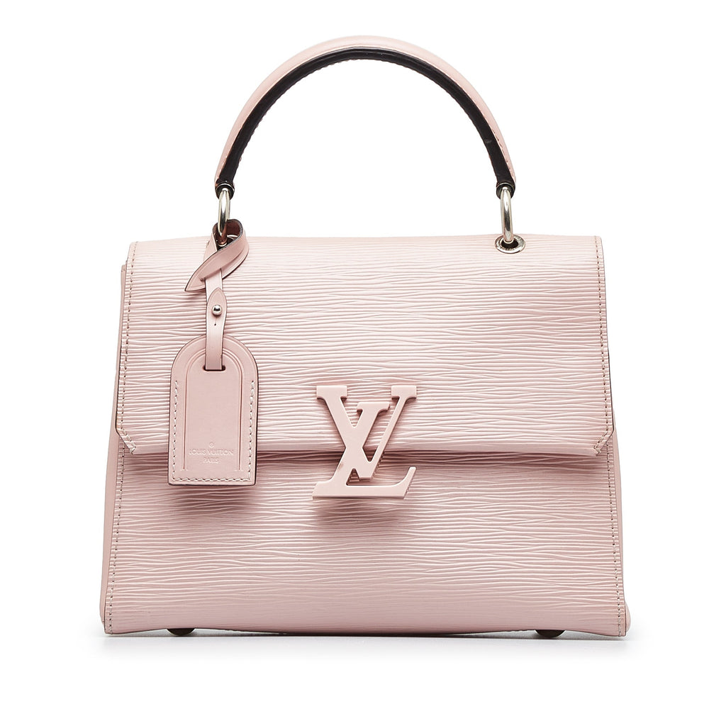 Pink Louis Vuitton Epi Grenelle PM Satchel