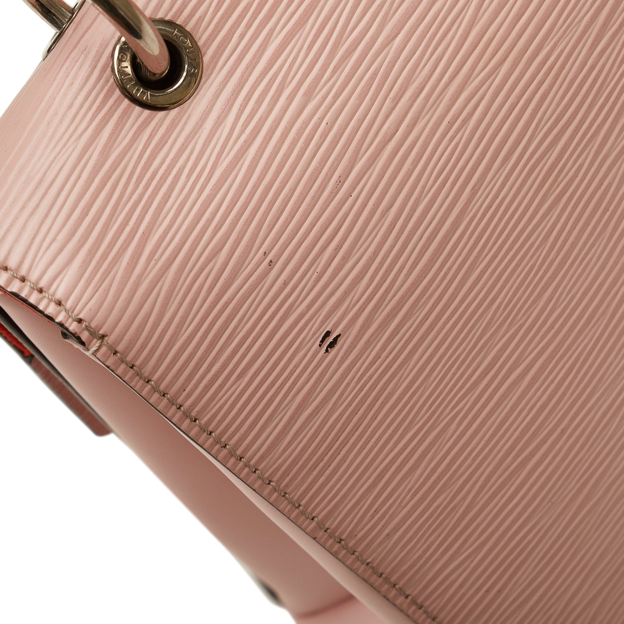 Pink Louis Vuitton Epi Grenelle PM Satchel