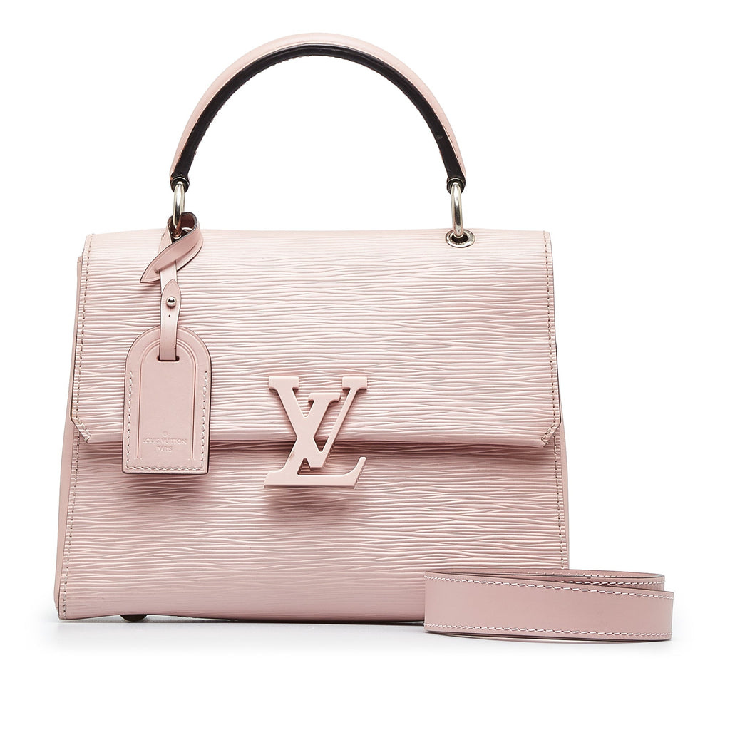 Pink Louis Vuitton Epi Grenelle PM Satchel