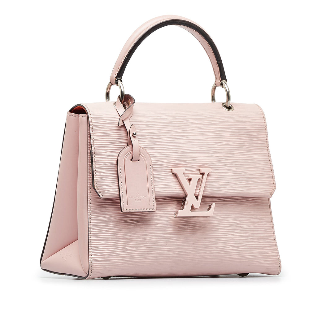 Pink Louis Vuitton Epi Grenelle PM Satchel