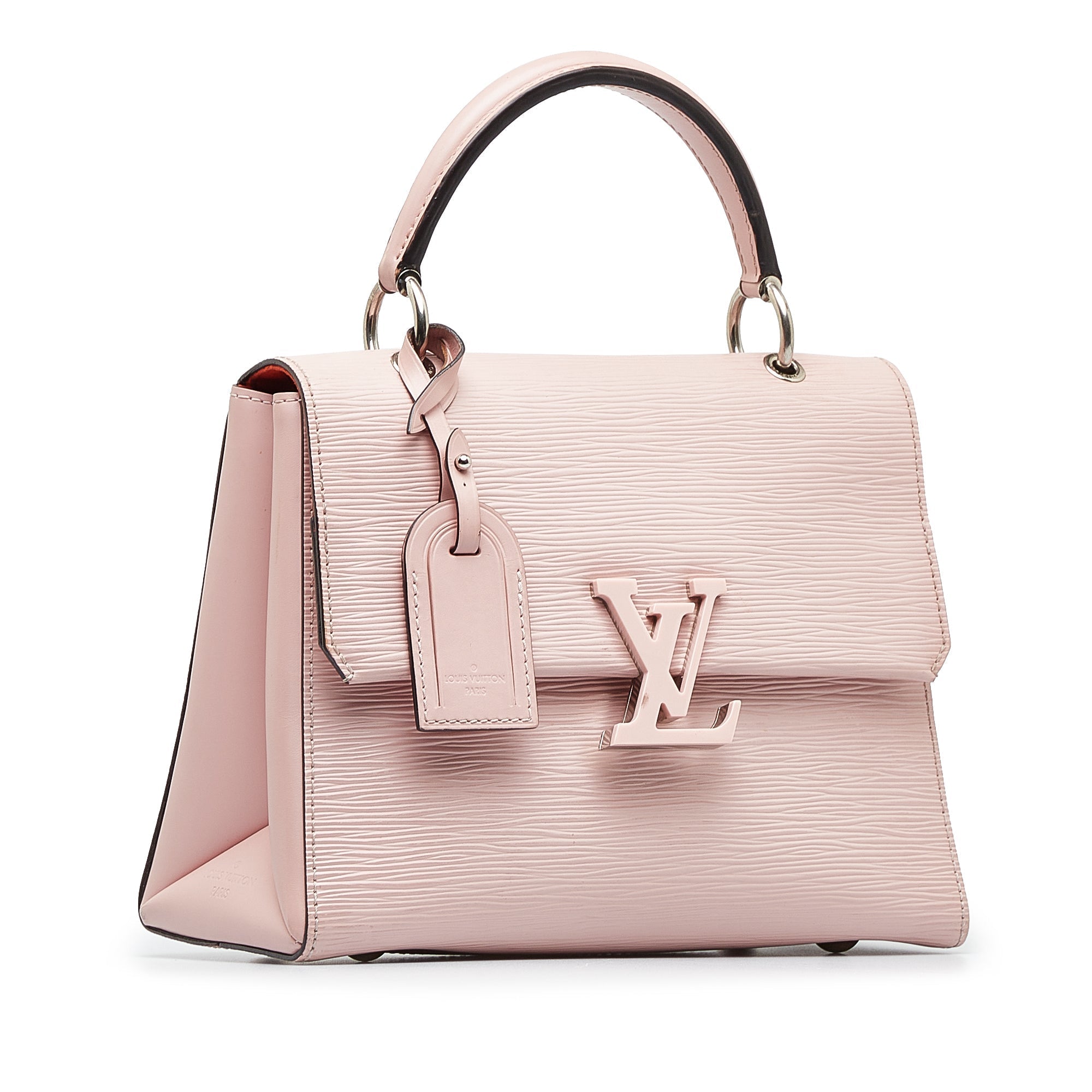 Pink Louis Vuitton Epi Grenelle PM Satchel