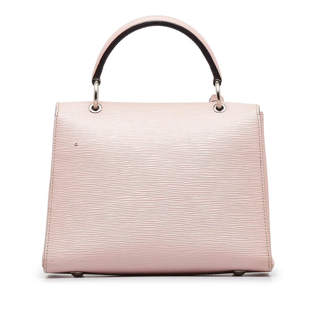 Pink Louis Vuitton Epi Grenelle PM Satchel