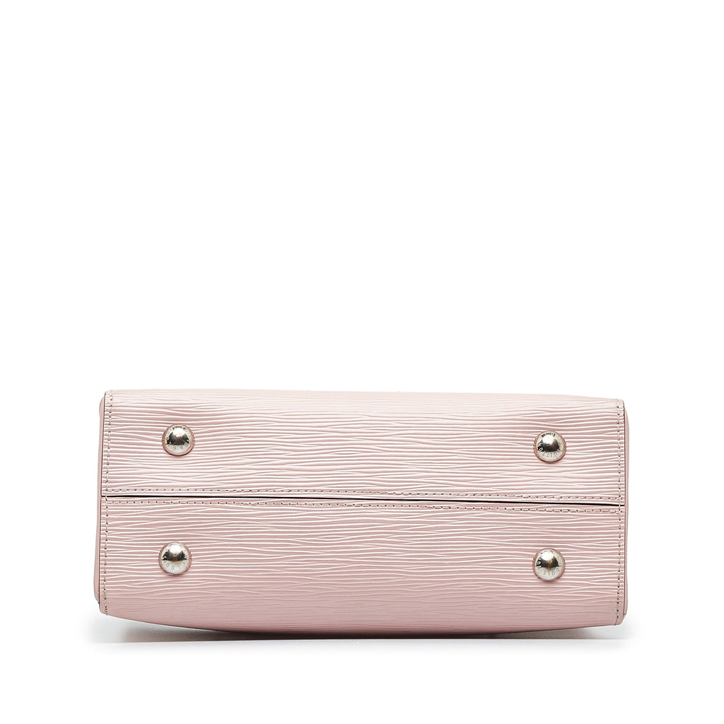Pink Louis Vuitton Epi Grenelle PM Satchel