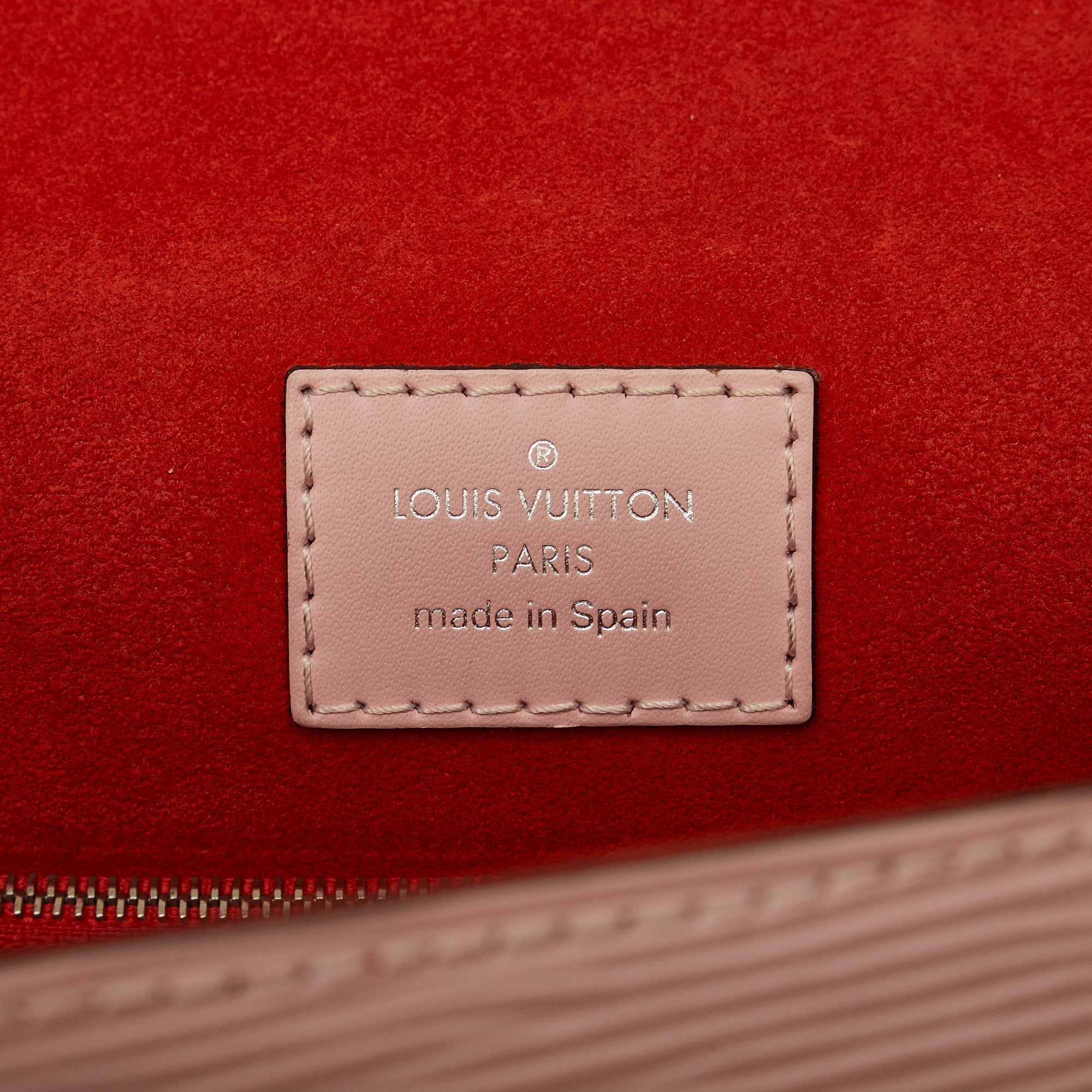 Pink Louis Vuitton Epi Grenelle PM Satchel