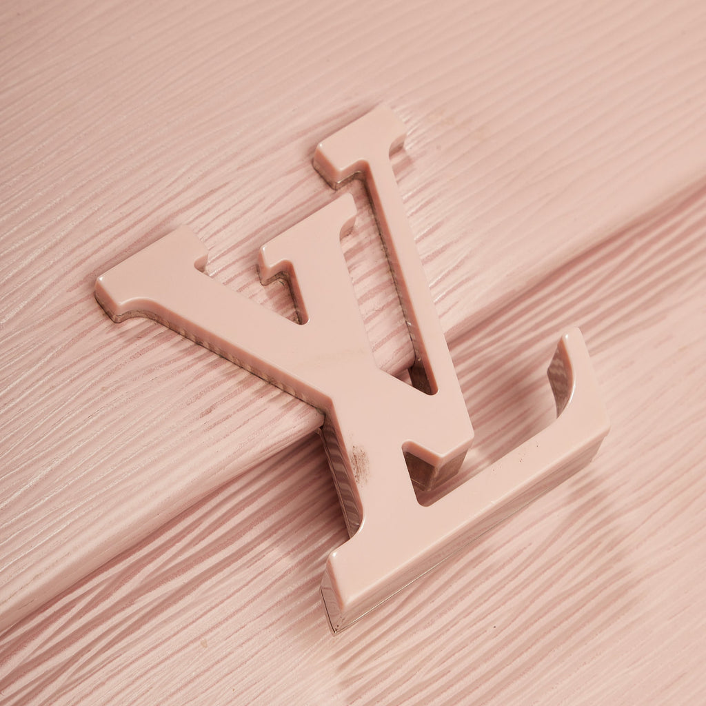 Pink Louis Vuitton Epi Grenelle PM Satchel