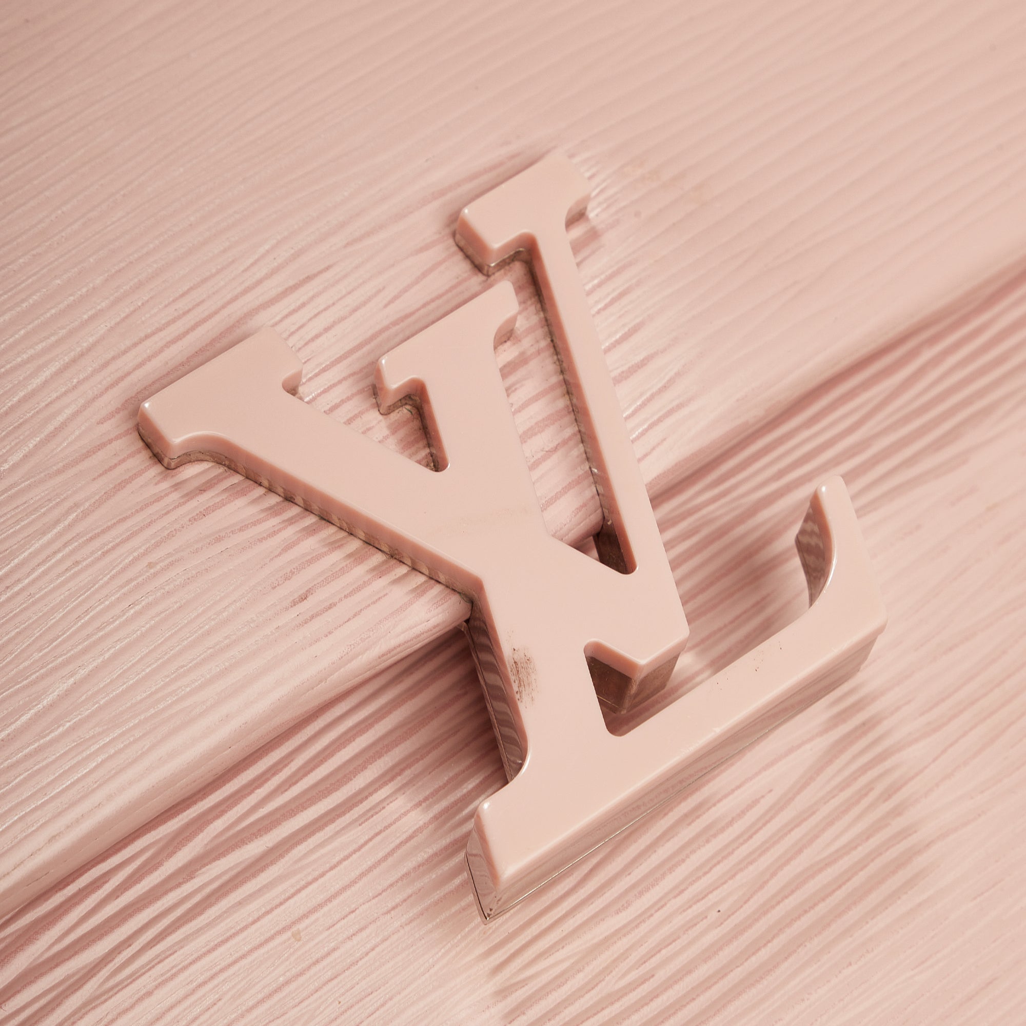 Pink Louis Vuitton Epi Grenelle PM Satchel