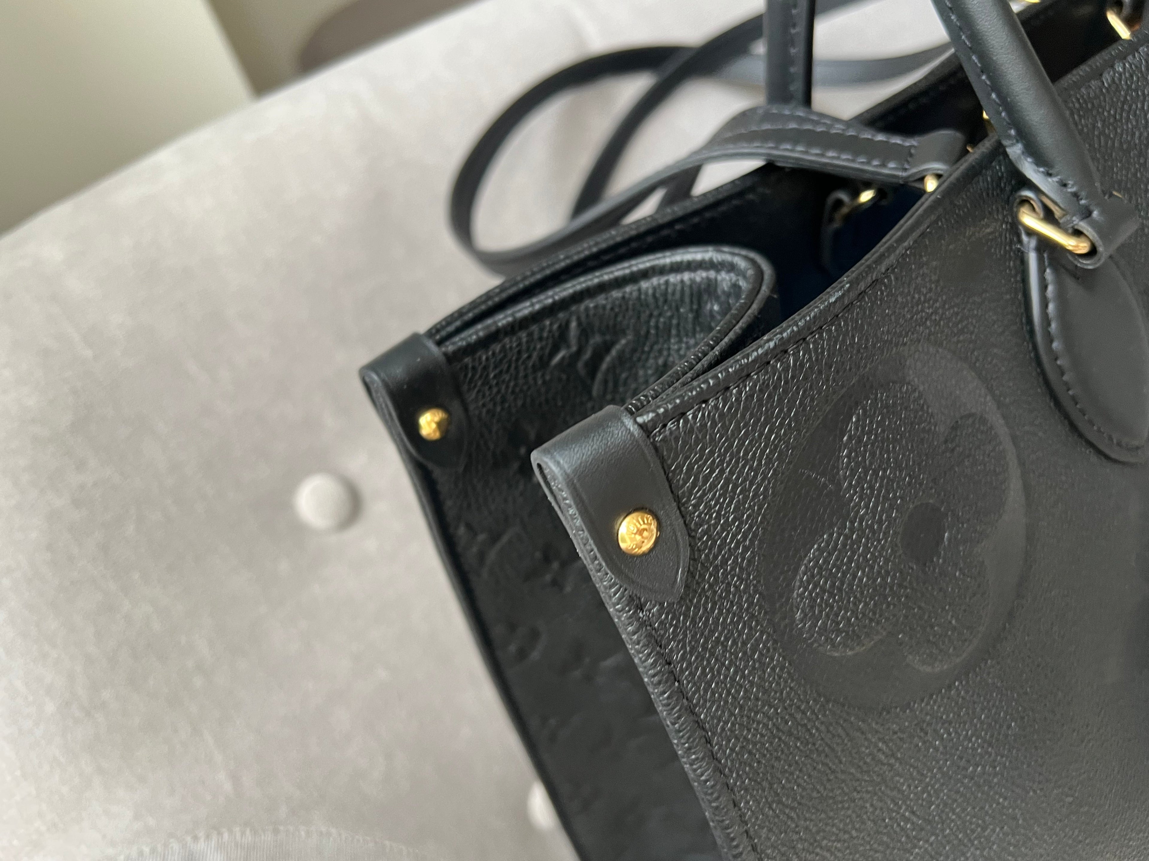 Louis Vuitton On the Go GM Black Empreinte (RRP £2,570)