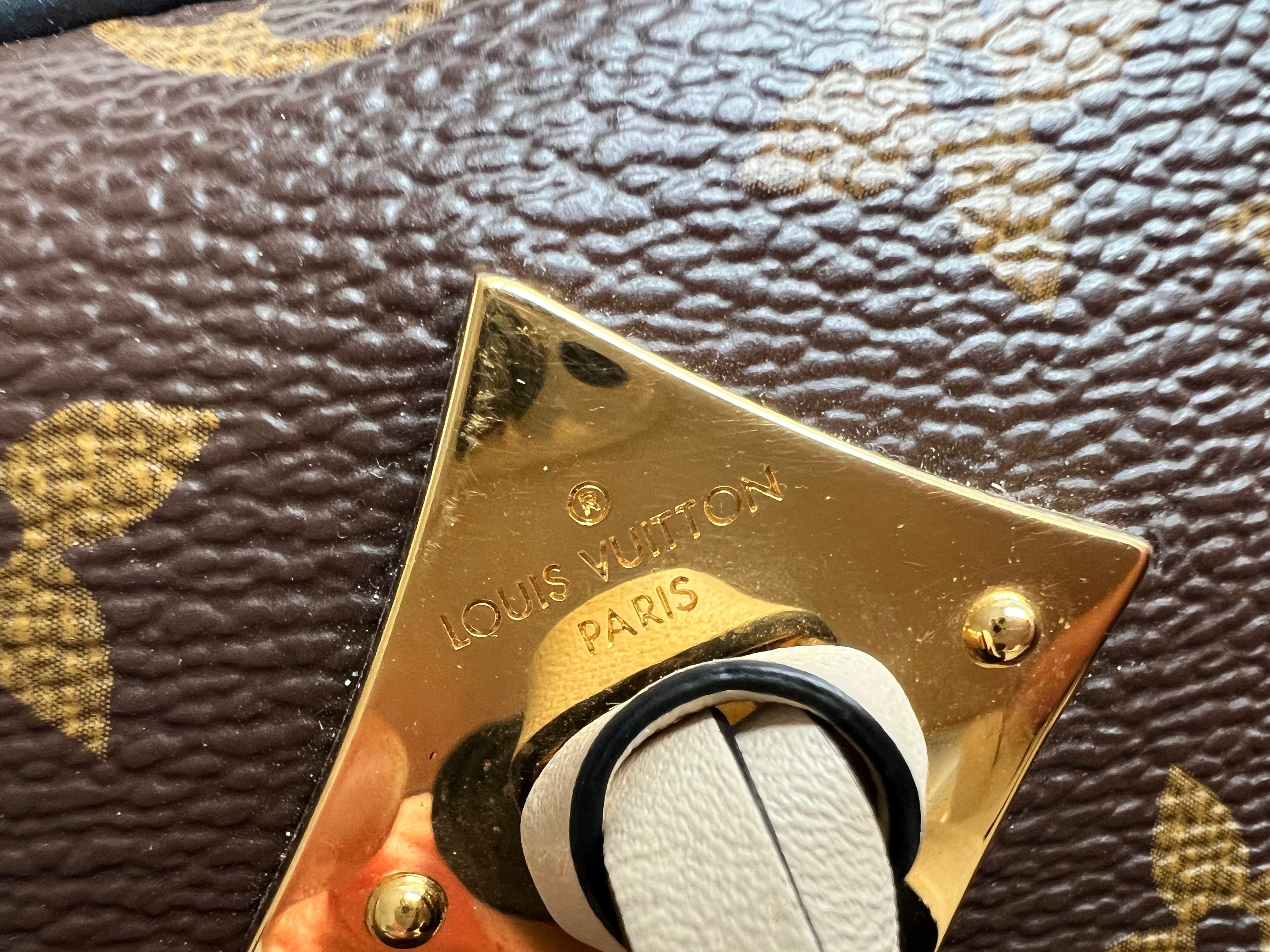 Louis Vuitton Saintonge Monogram Cream