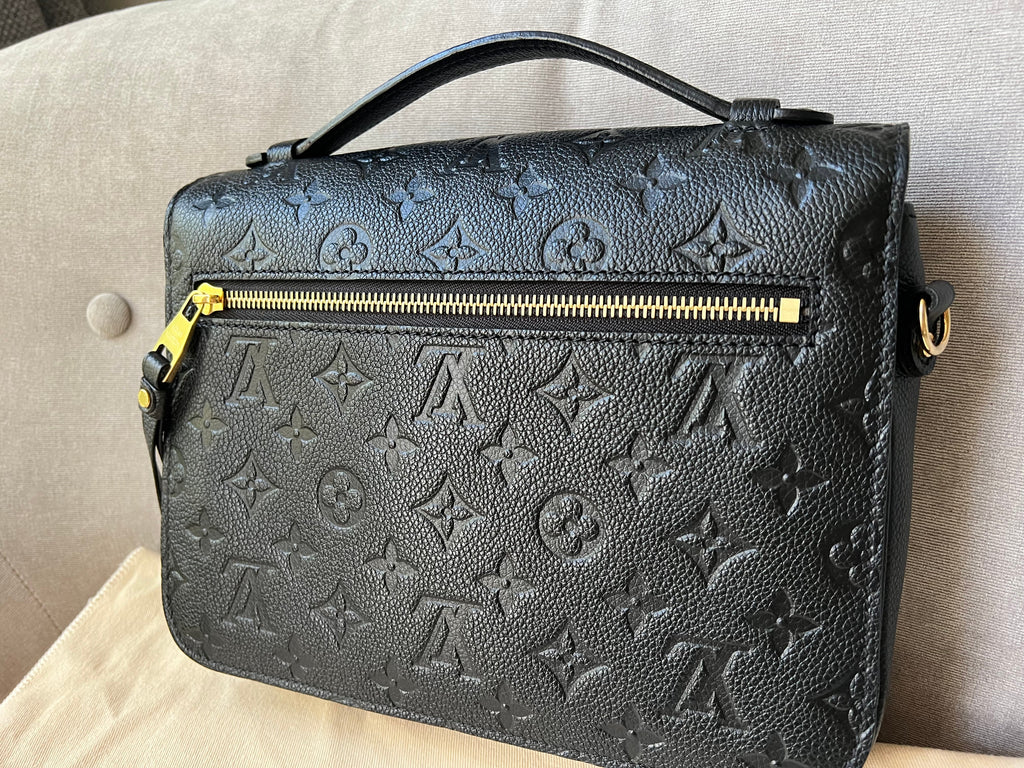 Louis Vuitton Pochette Metis Black Empreinte (RRP £2,110)