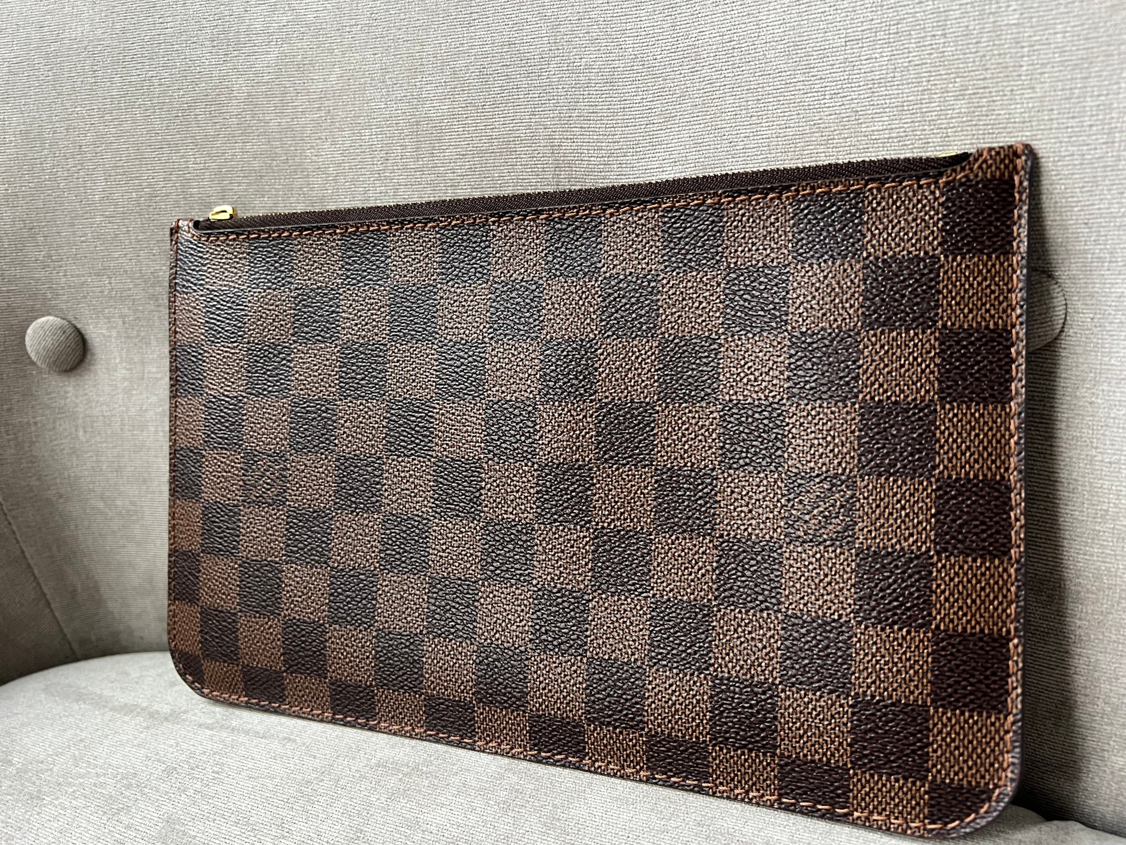 Louis Vuitton Pouch (from Neverfull) in Damier Ebene