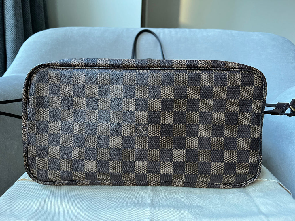 Louis Vuitton Neverfull MM Damier Ebene Rose Ballerine (RRP £1,410)