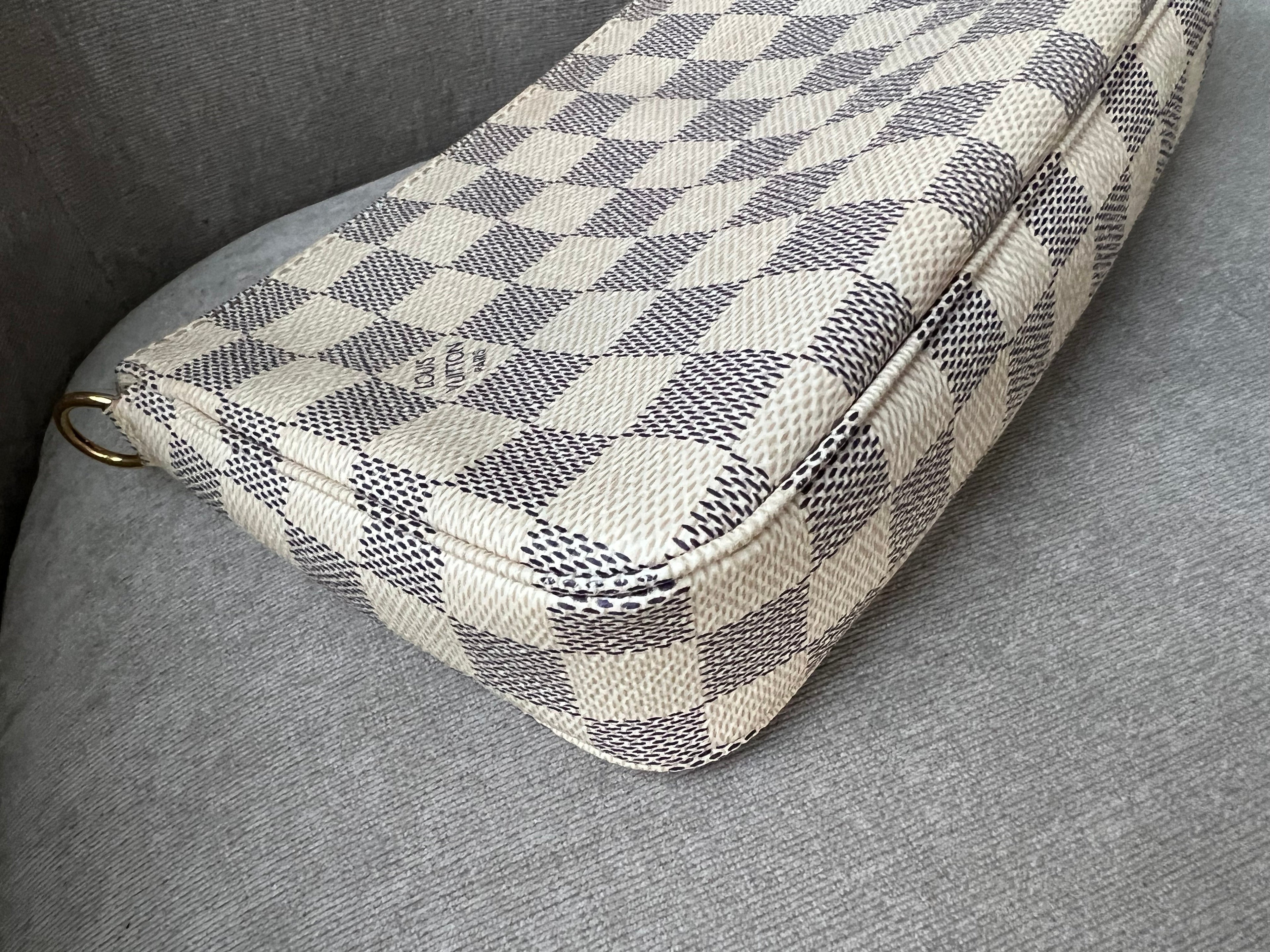 Louis Vuitton Pochette Accessoires Damier Azur (no strap)