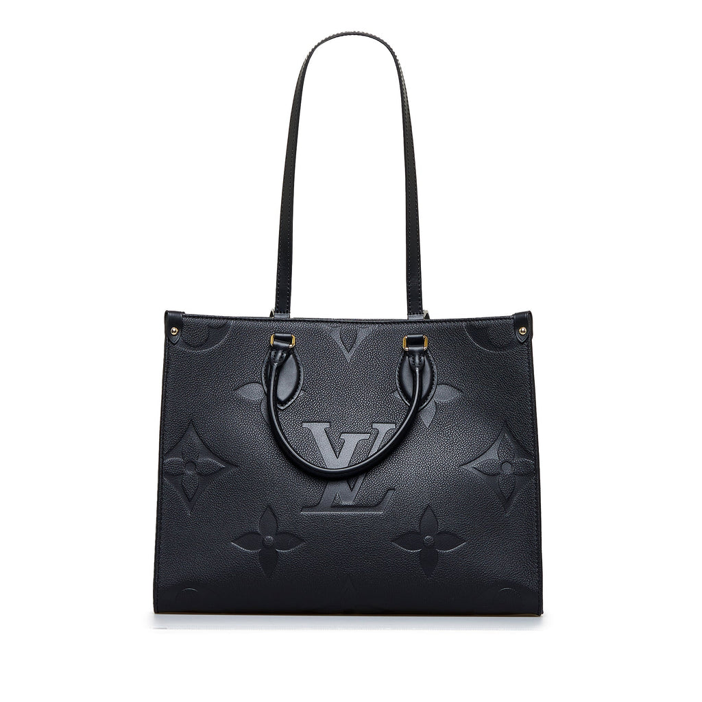 Louis Vuitton Onthego GM Black Monogram Empreinte