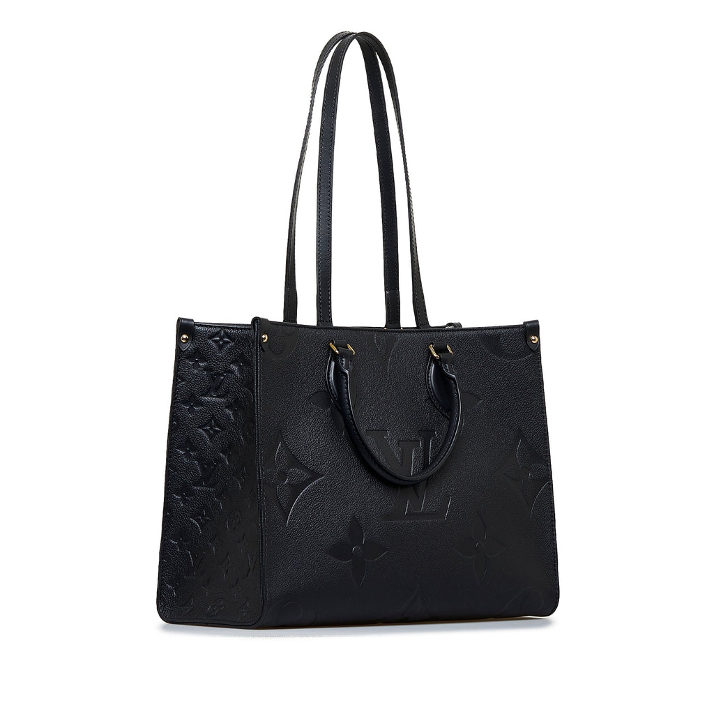 Louis Vuitton Onthego GM Black Monogram Empreinte