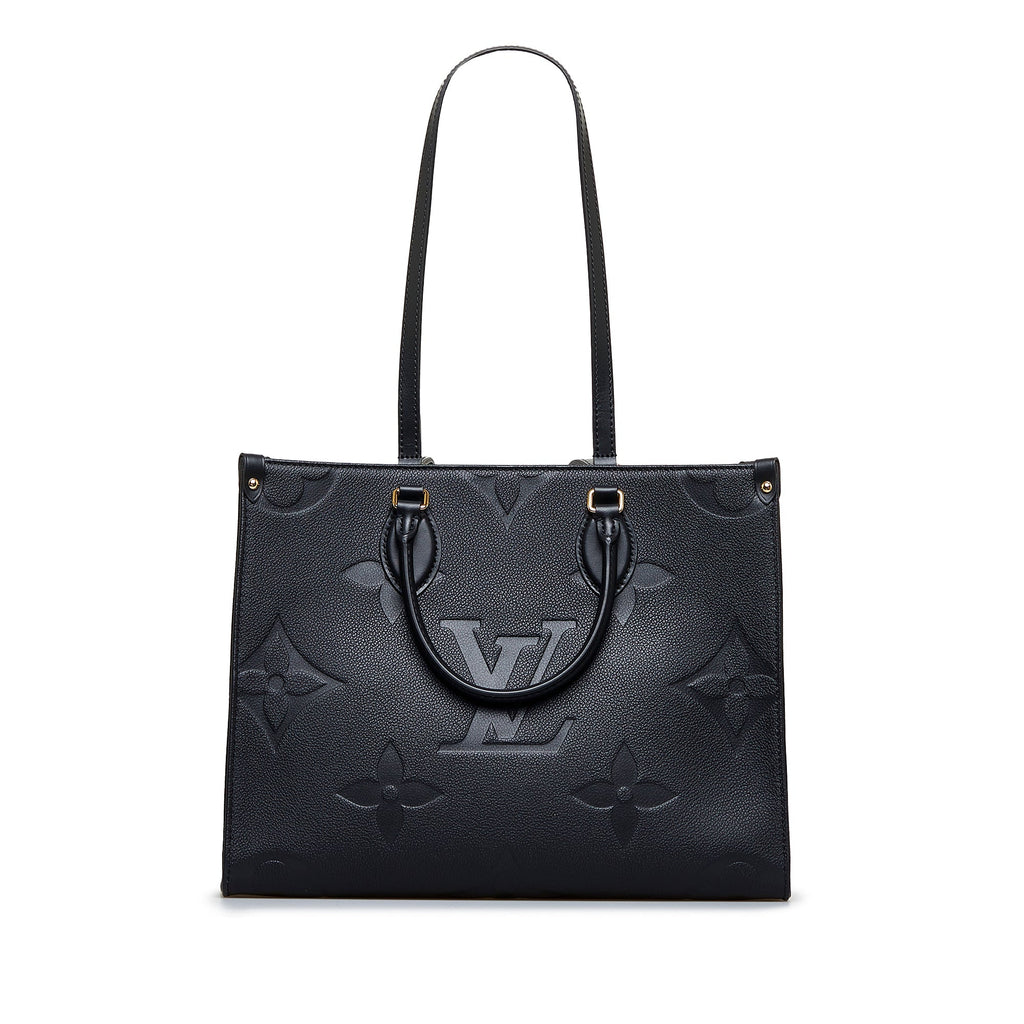 Louis Vuitton Onthego GM Black Monogram Empreinte