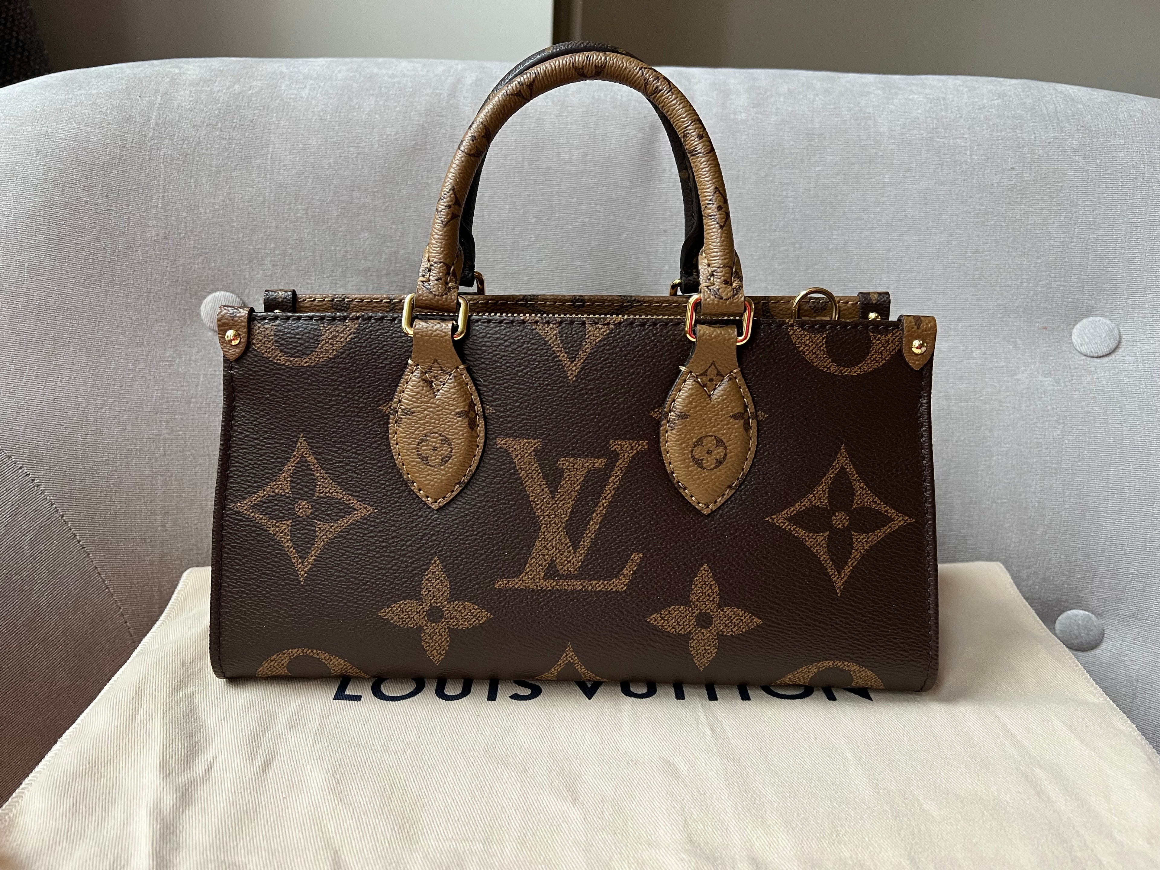 Louis Vuitton On the Go East West Tote Bag Monogram (RRP £2,150)