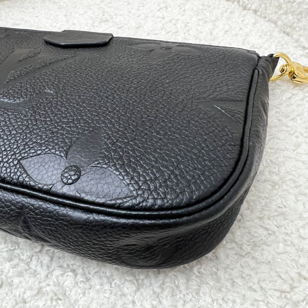 LV Multi Pochette Accessoires MPA in Black Empreinte Leather and GHW