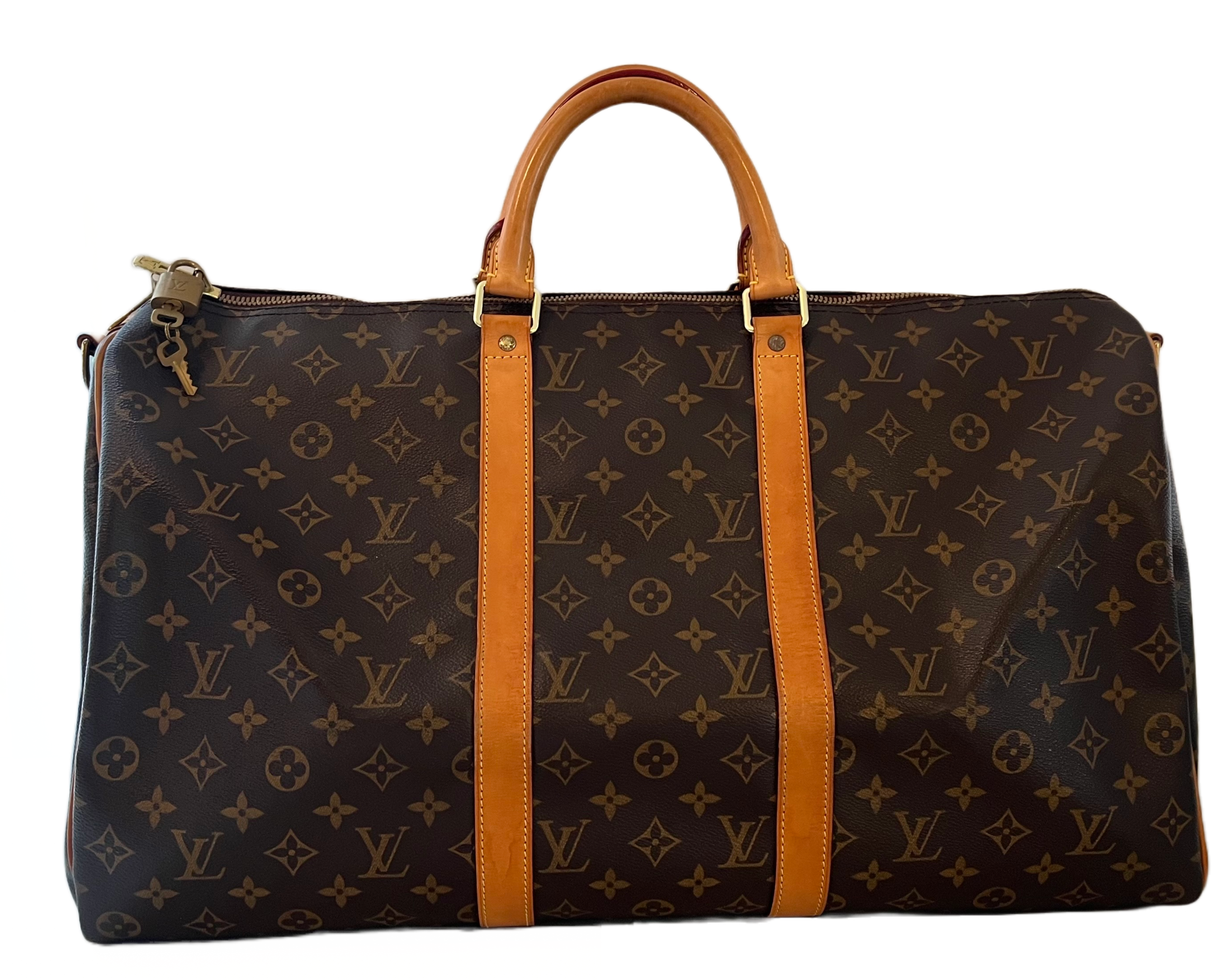 Louis Vuitton Keepall 50 Bandouliere, Monogram Canvas