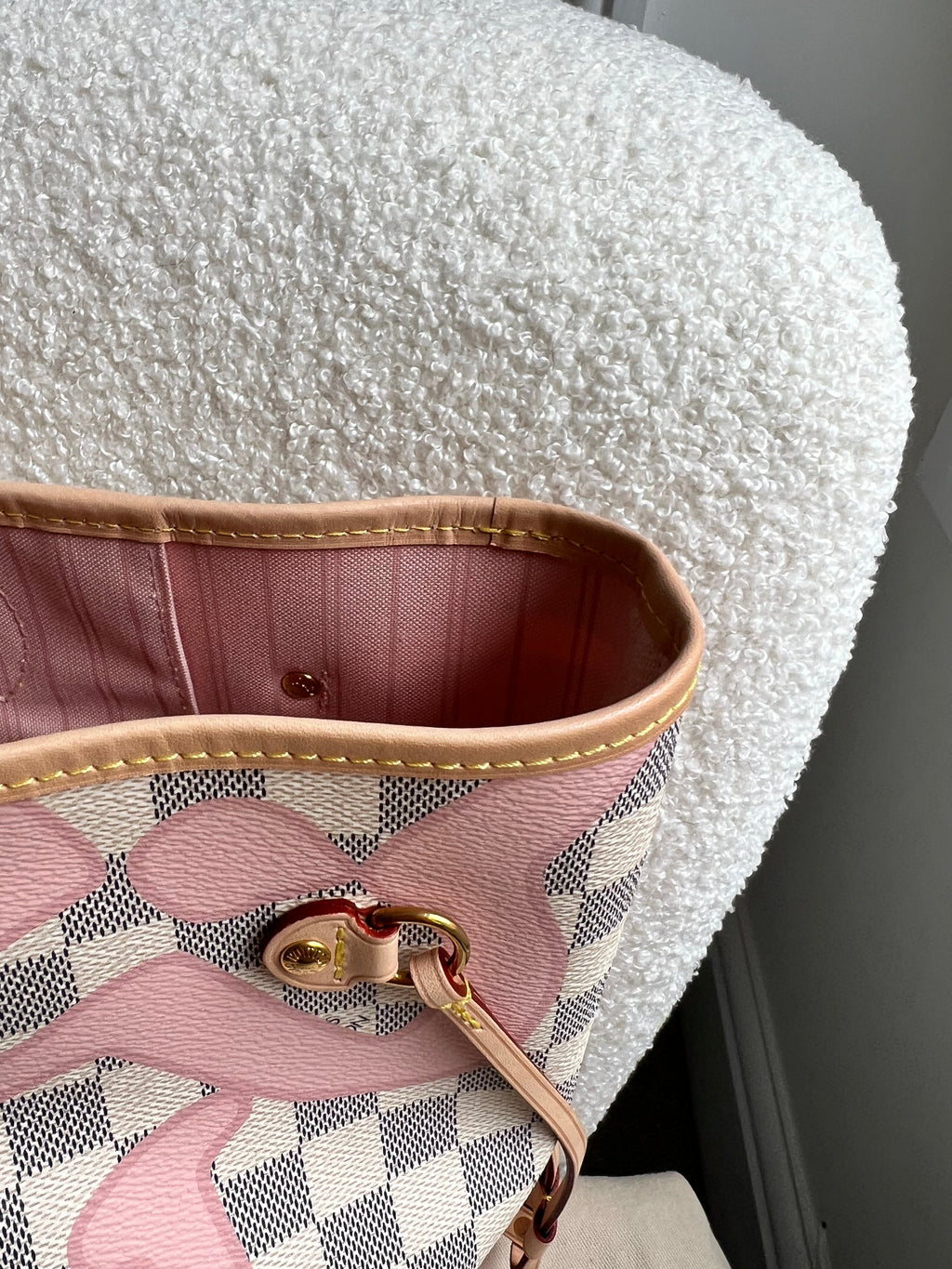 Louis Vuitton Neverfull MM Tahitienne Damier Azur Limited Edition